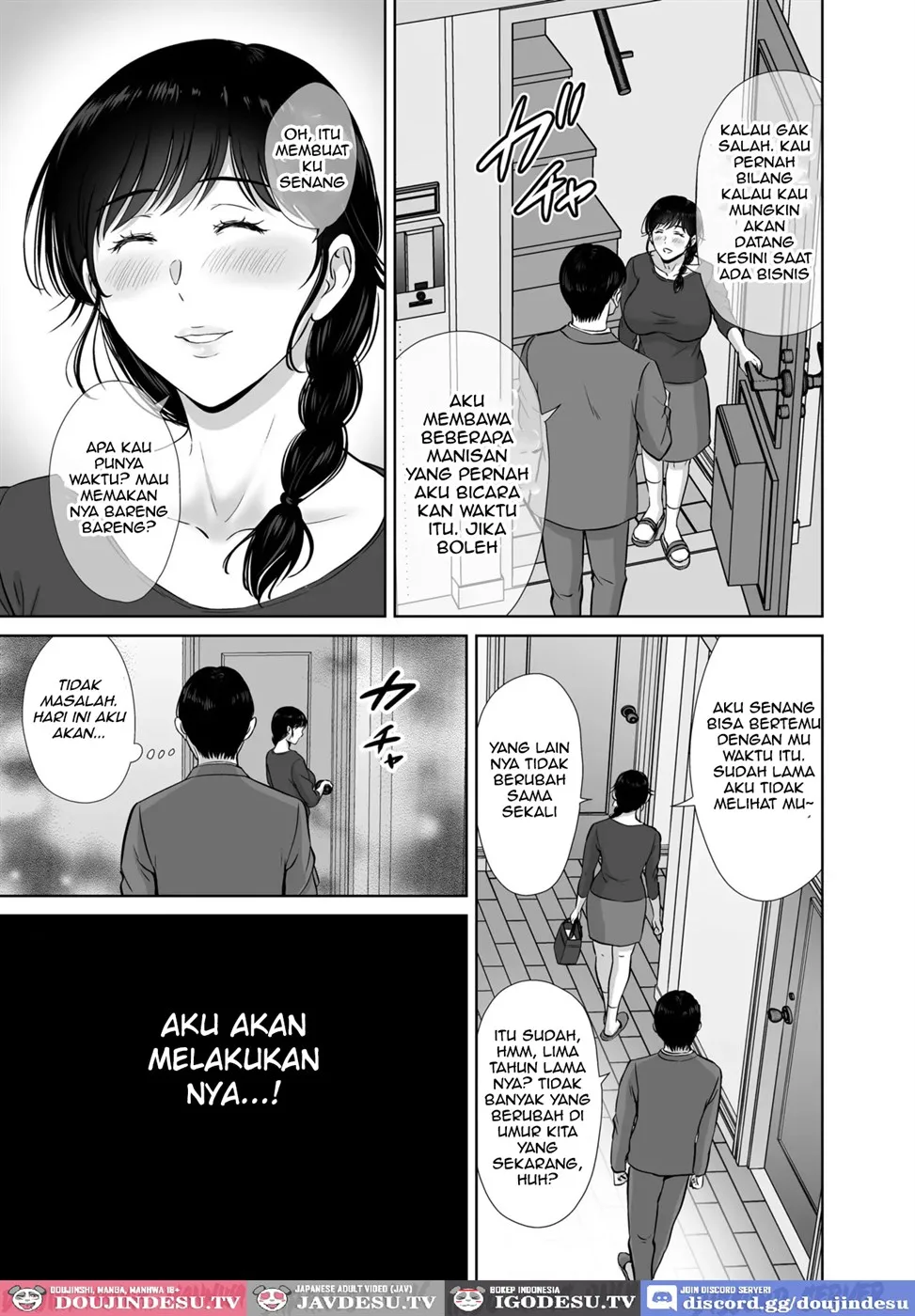 Kyonyuu Kaa-san ga Boku no Me mo Mae de Chapter 1