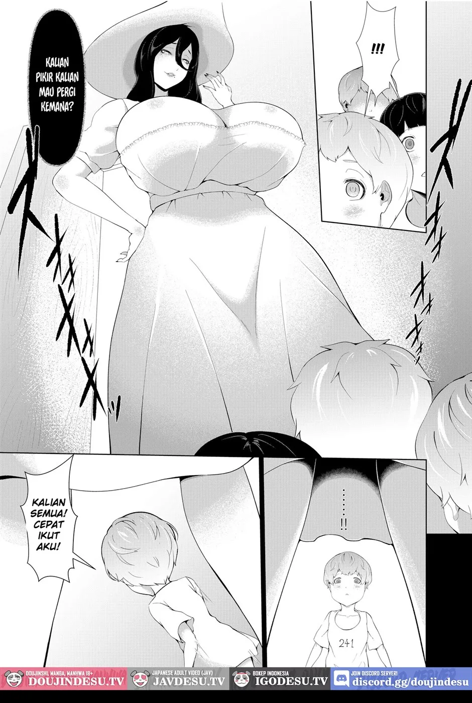 Kyoonna no Shima Shota no Kyousei Shibo sei ~Hasshaku-sama to Akaoni-hen~ Chapter 1