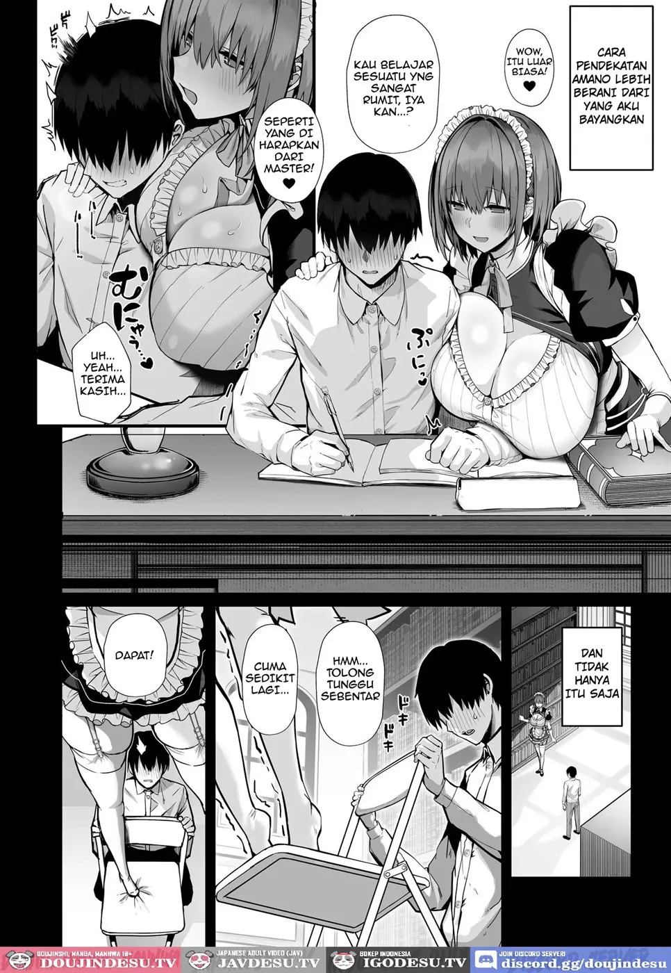Love Maid -Yasashikute Amaama na Kyonyuu Ero Maid San to SEX Shimakuru Ohanashi- Chapter 1