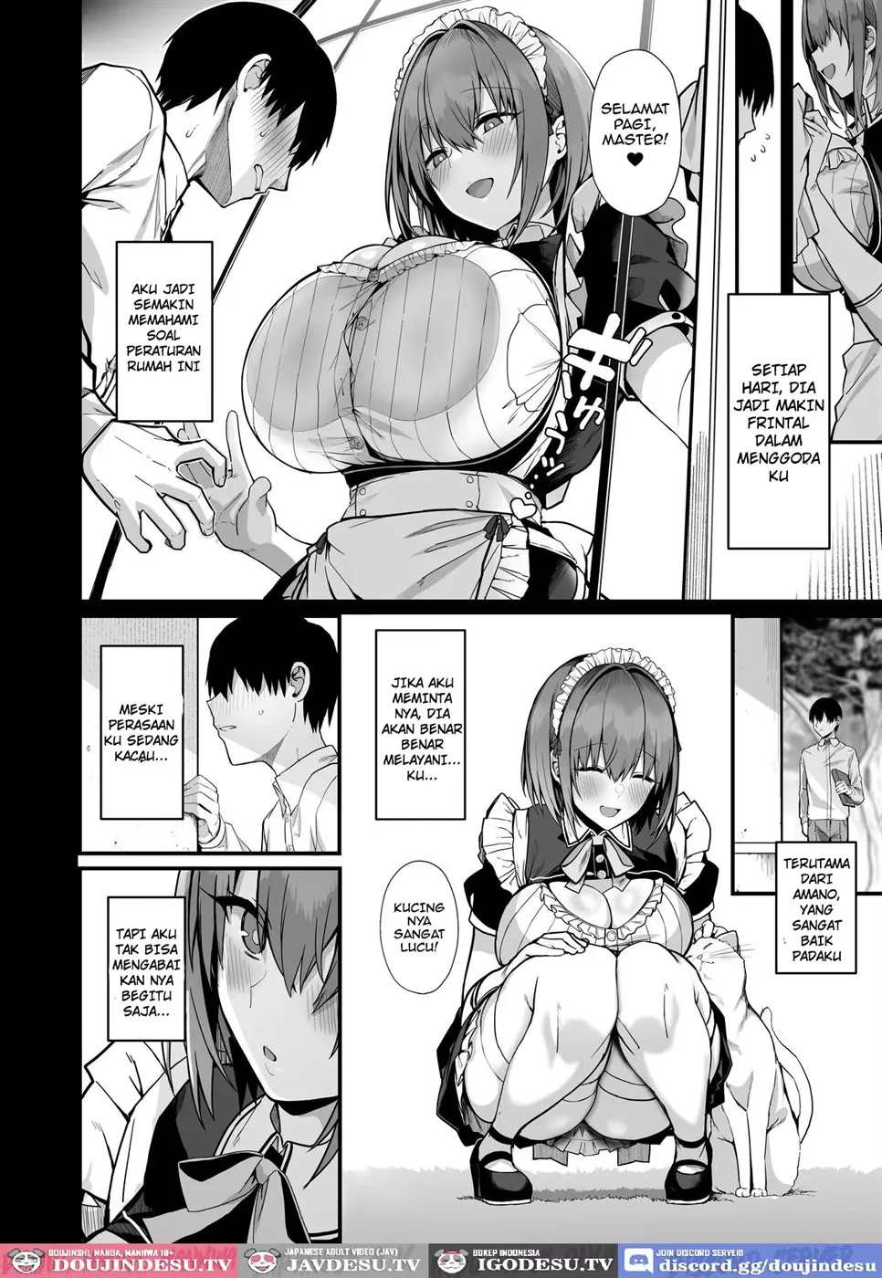 Love Maid -Yasashikute Amaama na Kyonyuu Ero Maid San to SEX Shimakuru Ohanashi- Chapter 1