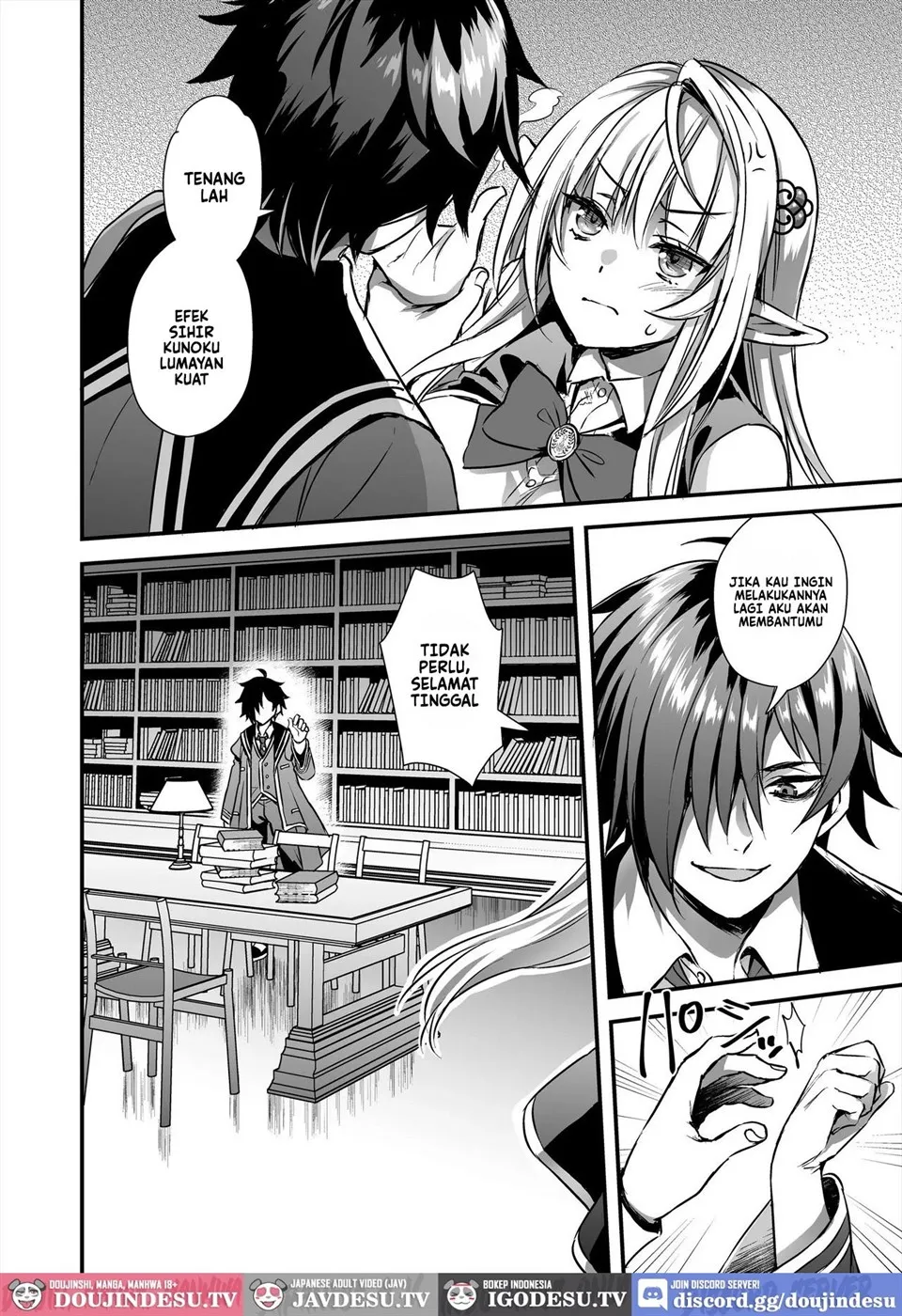 Mahou Gakuin no Ochikobore. Tensai Elf Shou Chapter 1