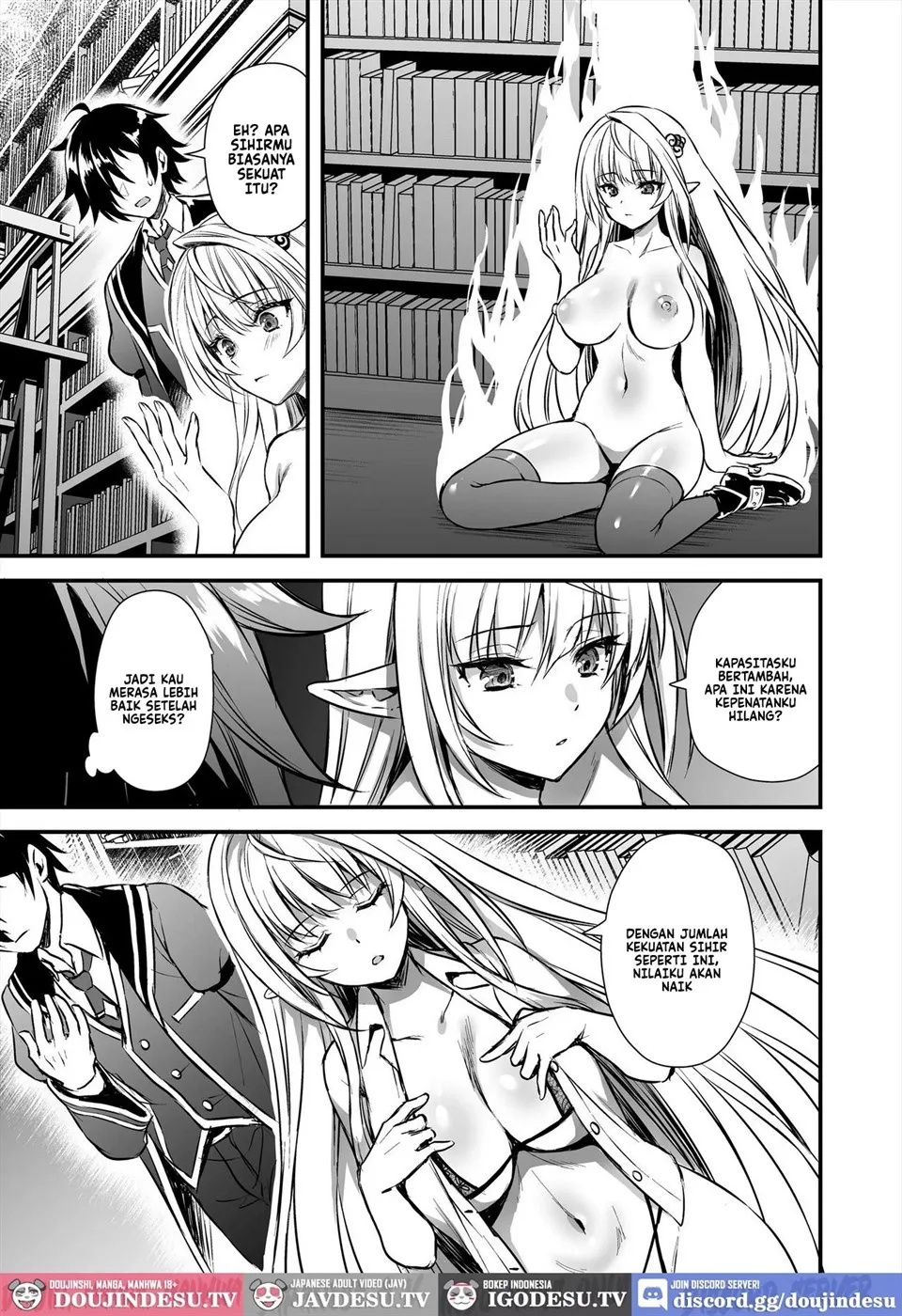 Mahou Gakuin no Ochikobore. Tensai Elf Shou Chapter 1