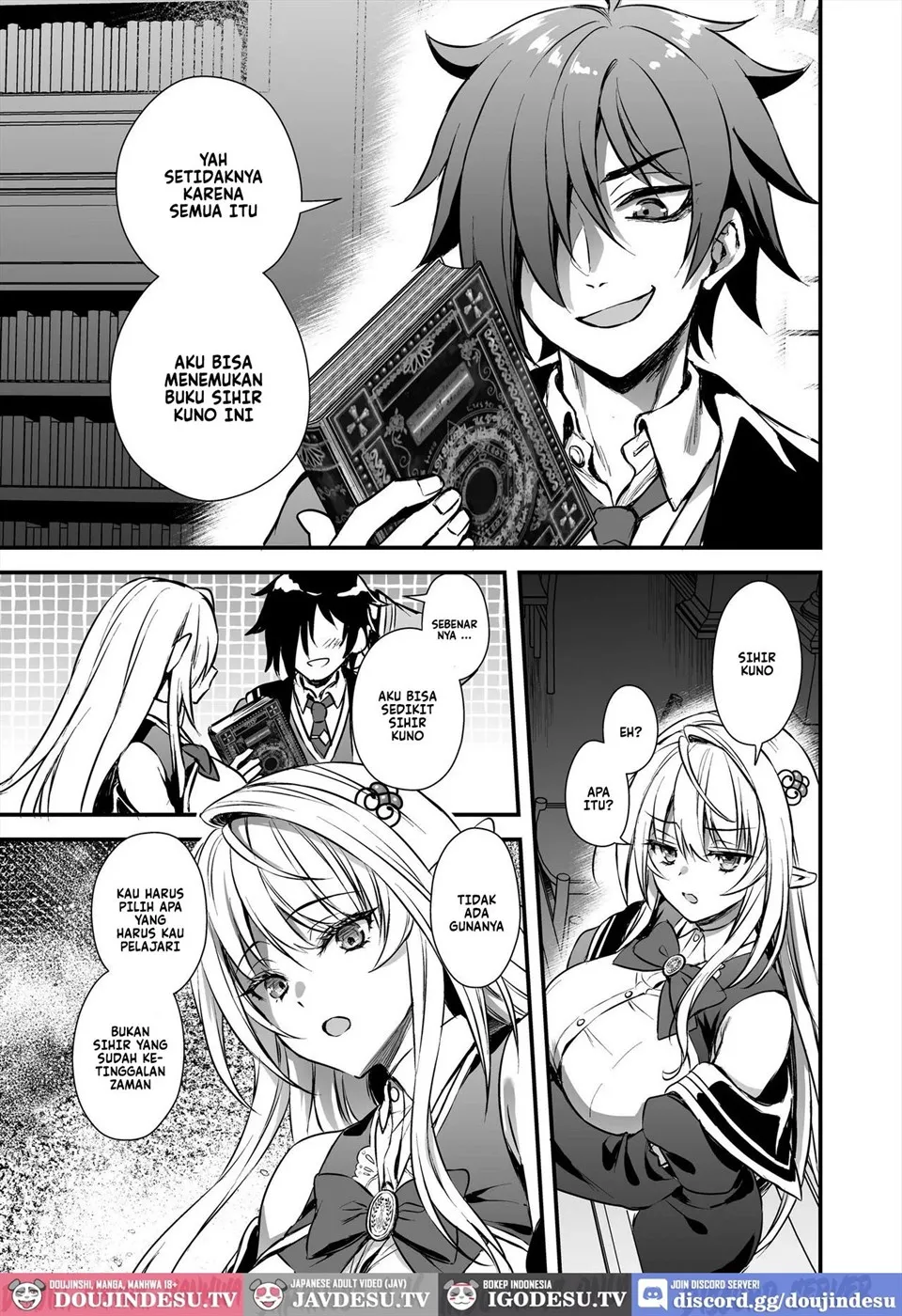 Mahou Gakuin no Ochikobore. Tensai Elf Shou Chapter 1