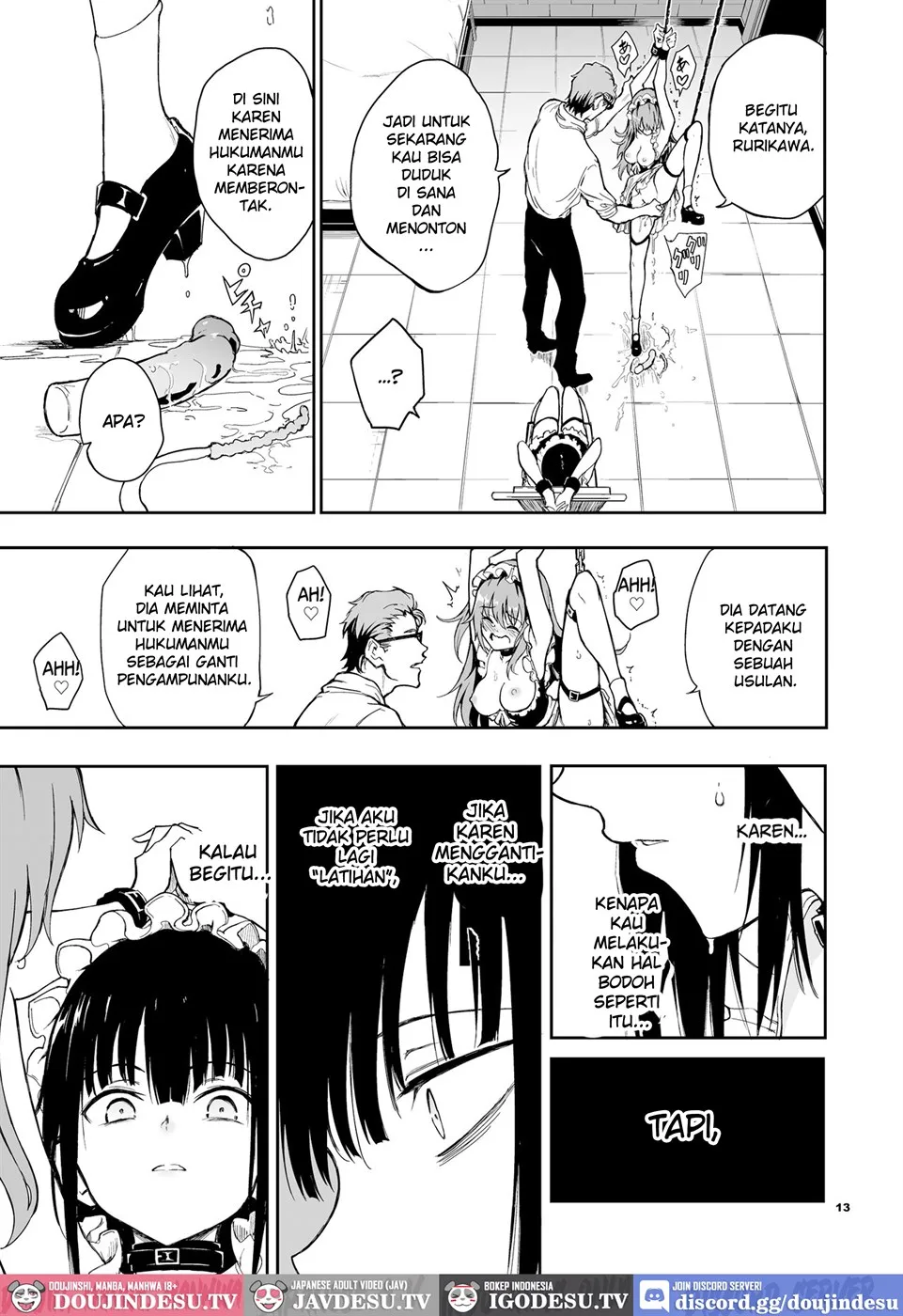Maid Kyouiku. -Botsuraku Kizoku Rurikawa Tsubaki- Chapter 6
