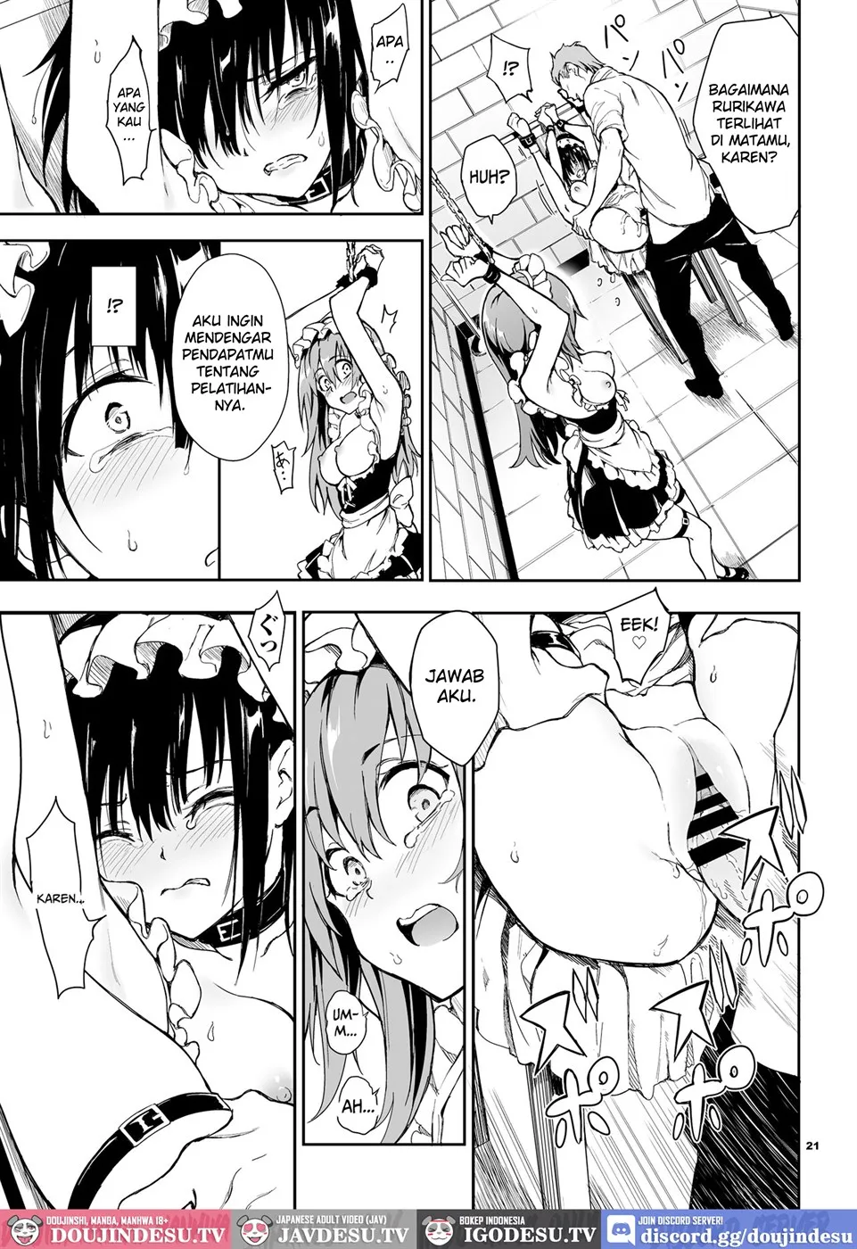 Maid Kyouiku. -Botsuraku Kizoku Rurikawa Tsubaki- Chapter 6