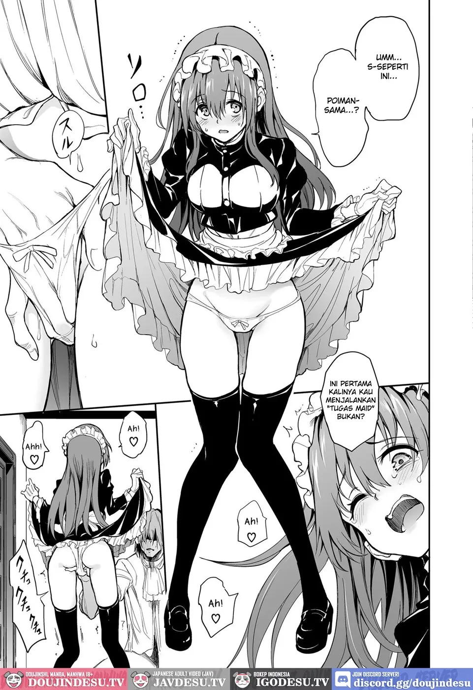 Maid Kyouiku. -Botsuraku Kizoku Rurikawa Tsubaki- Chapter 7