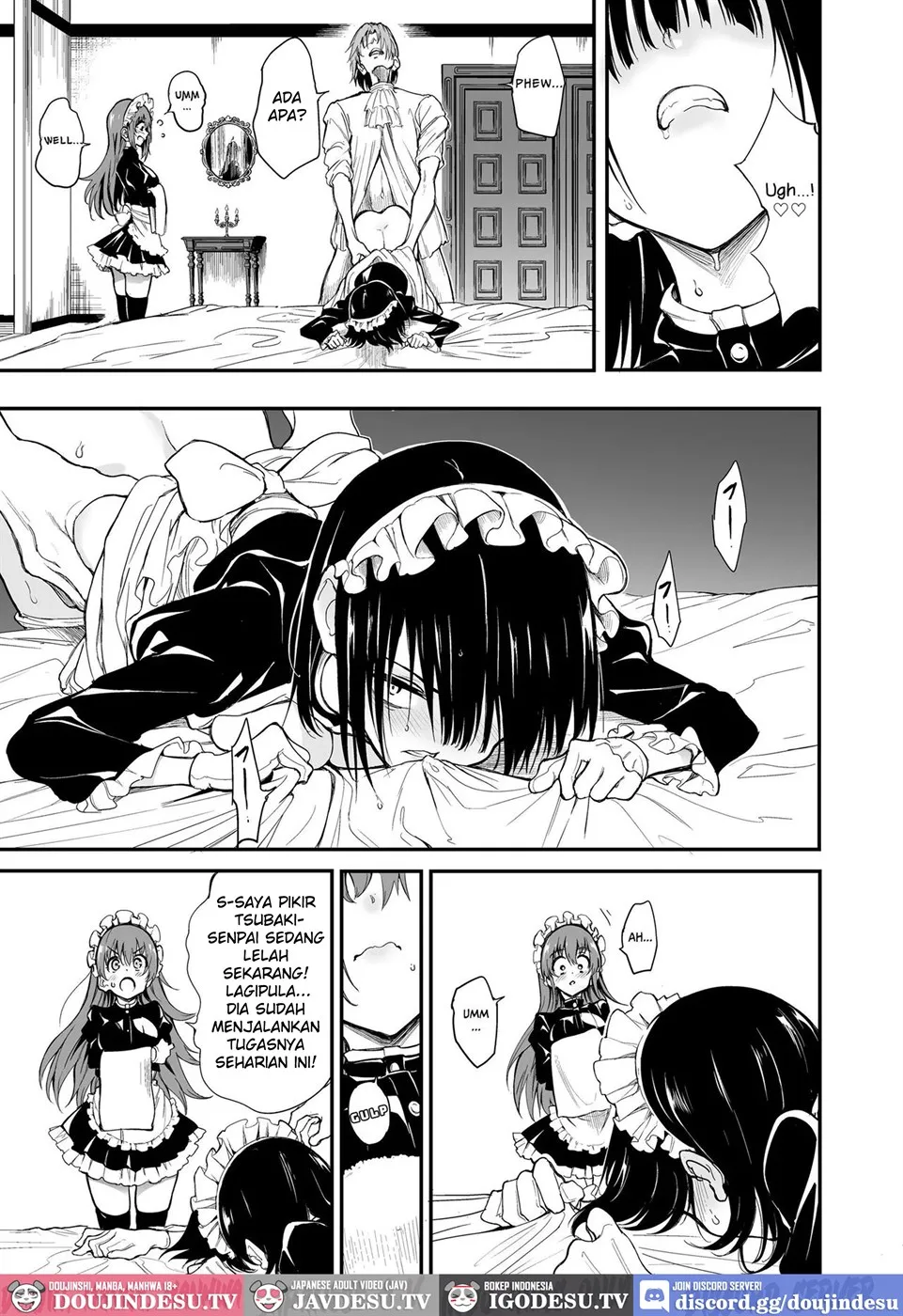 Maid Kyouiku. -Botsuraku Kizoku Rurikawa Tsubaki- Chapter 7