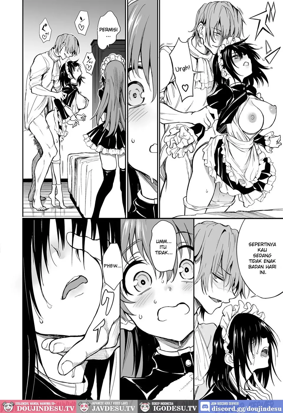 Maid Kyouiku. -Botsuraku Kizoku Rurikawa Tsubaki- Chapter 7