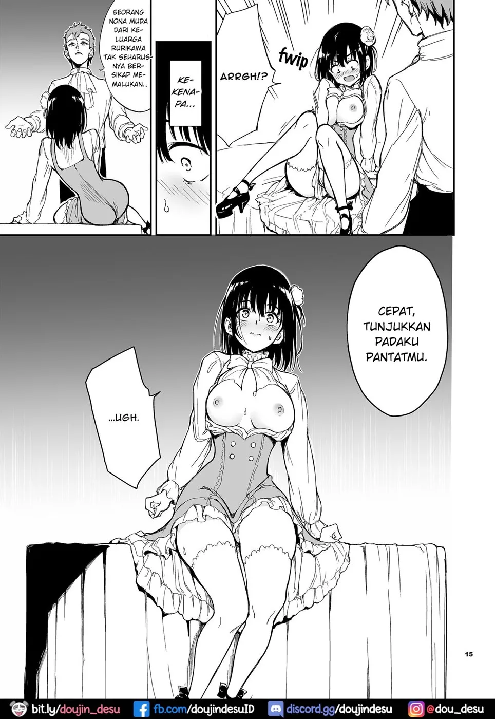 Maid Kyouiku. -Botsuraku Kizoku Rurikawa Tsubaki- Chapter 5