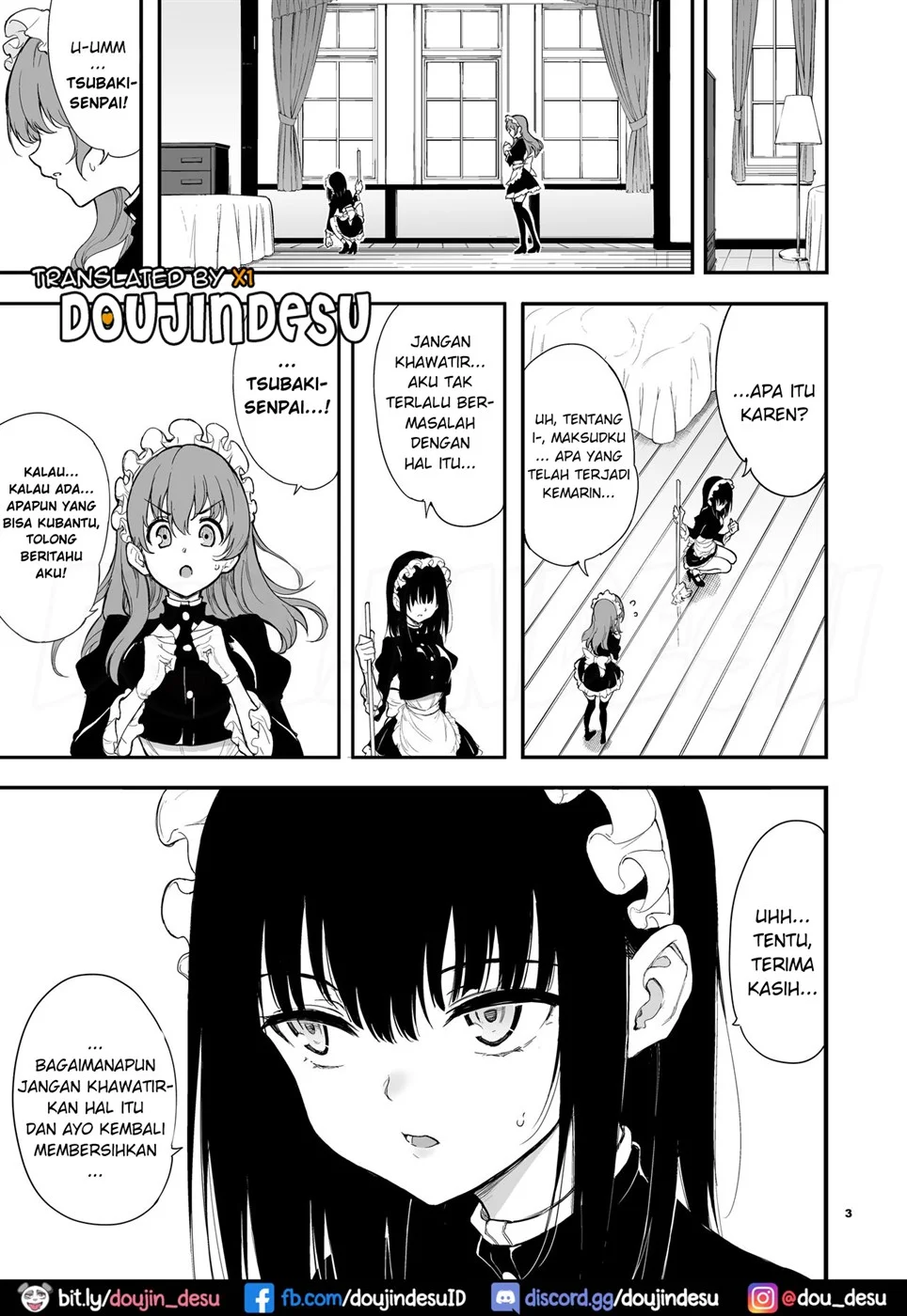Maid Kyouiku. -Botsuraku Kizoku Rurikawa Tsubaki- Chapter 4