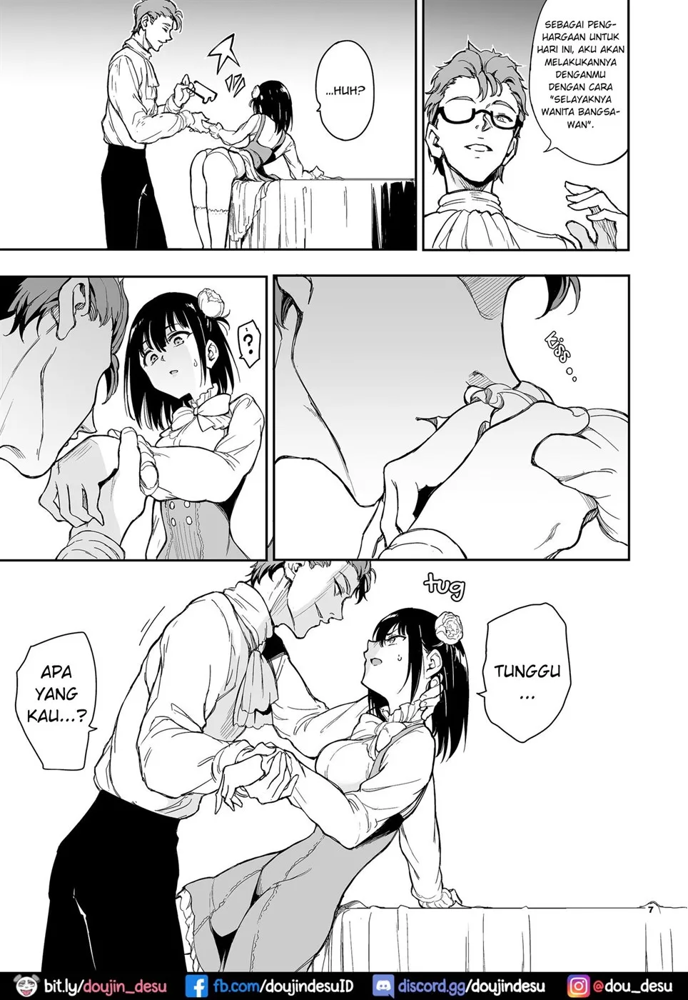 Maid Kyouiku. -Botsuraku Kizoku Rurikawa Tsubaki- Chapter 5