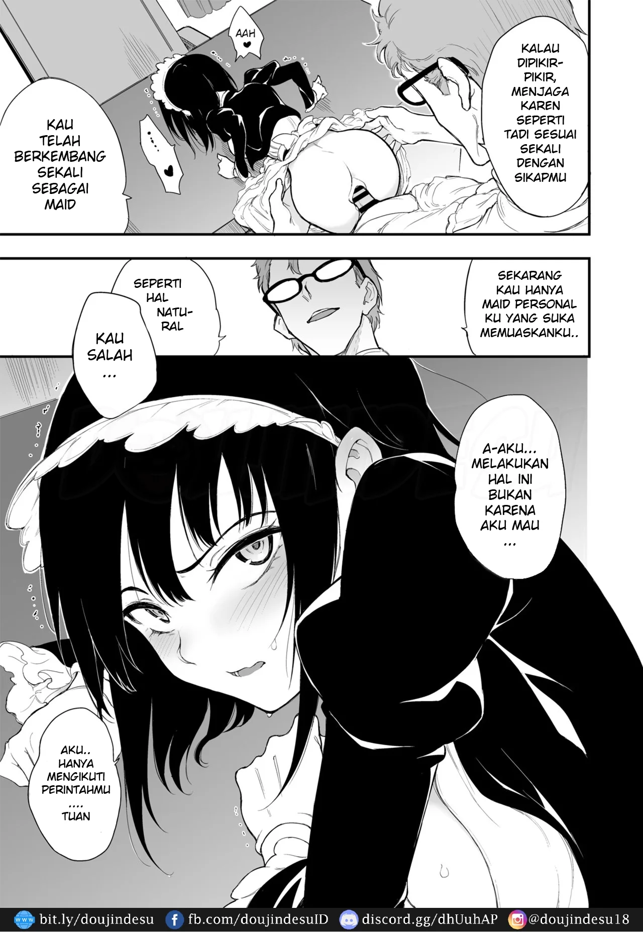 Maid Kyouiku. -Botsuraku Kizoku Rurikawa Tsubaki- Chapter 3