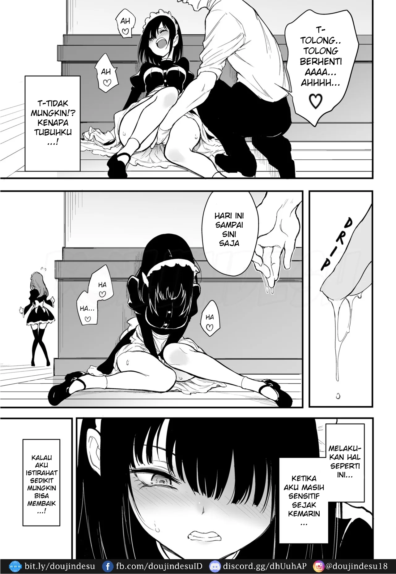 Maid Kyouiku. -Botsuraku Kizoku Rurikawa Tsubaki- Chapter 3