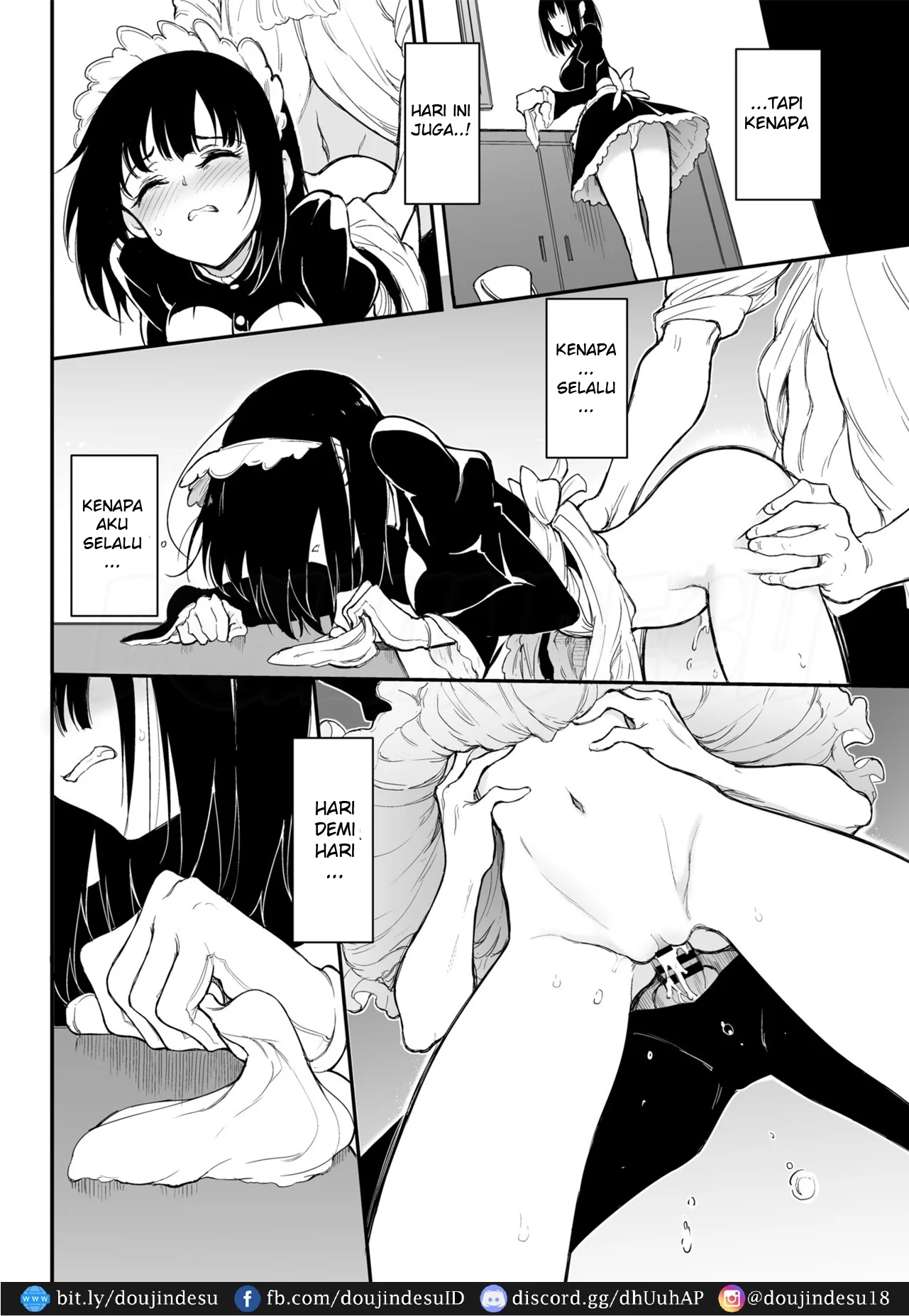 Maid Kyouiku. -Botsuraku Kizoku Rurikawa Tsubaki- Chapter 3