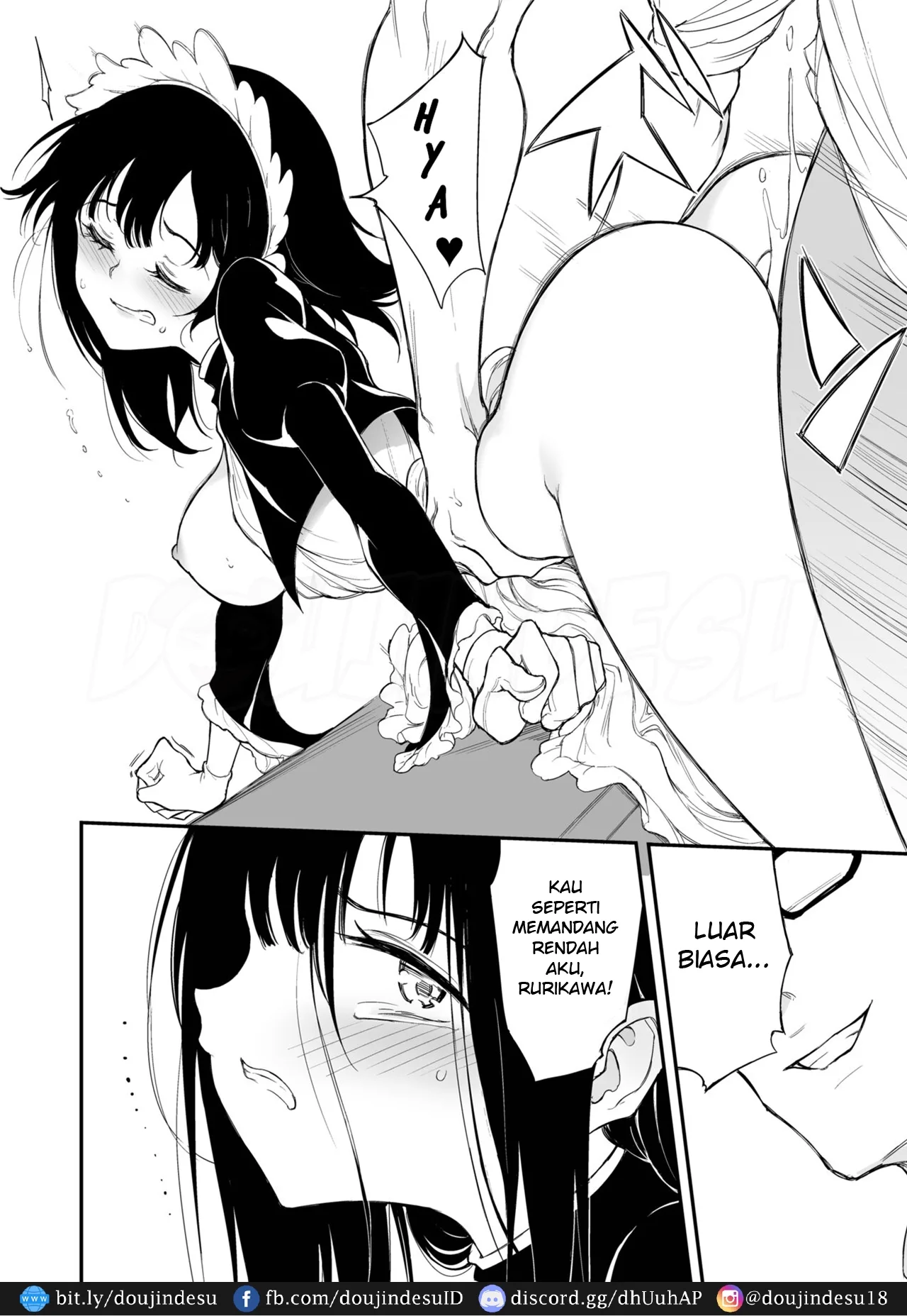 Maid Kyouiku. -Botsuraku Kizoku Rurikawa Tsubaki- Chapter 3
