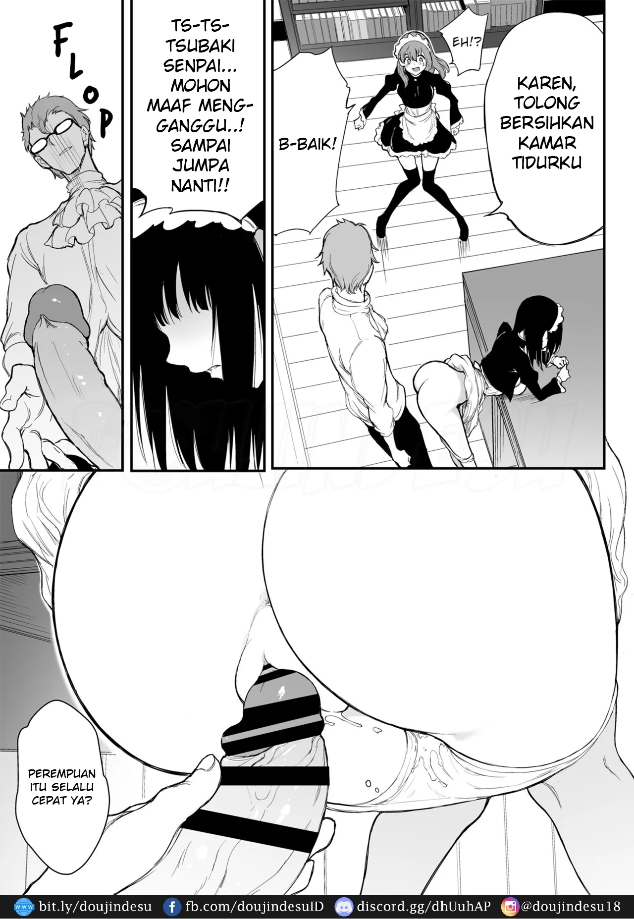 Maid Kyouiku. -Botsuraku Kizoku Rurikawa Tsubaki- Chapter 3