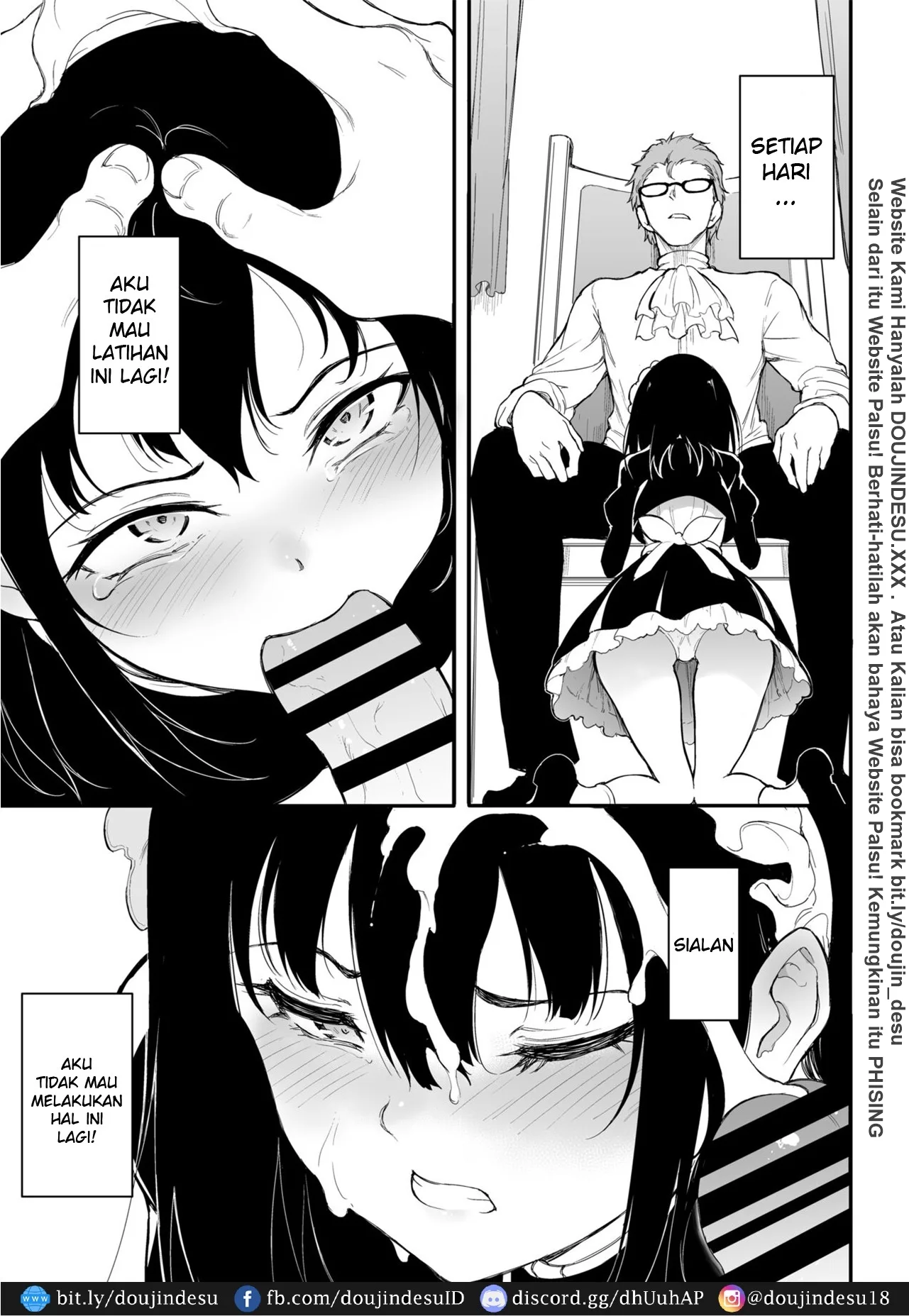Maid Kyouiku. -Botsuraku Kizoku Rurikawa Tsubaki- Chapter 3