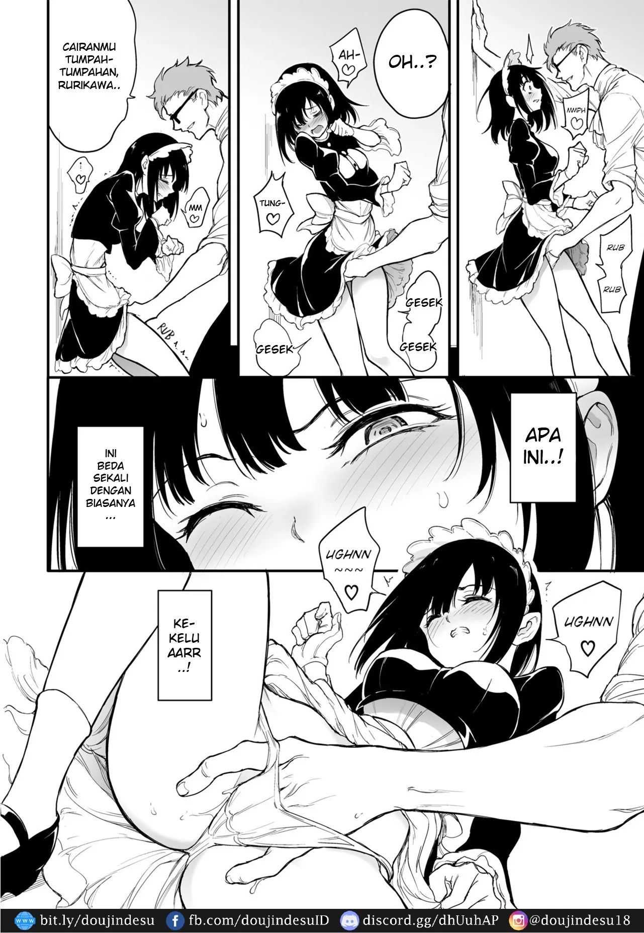 Maid Kyouiku. -Botsuraku Kizoku Rurikawa Tsubaki- Chapter 3