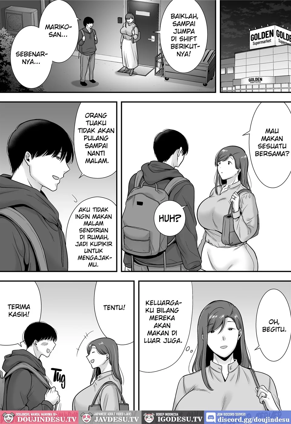 Mariko-san to Boku ~Beit Saki no Hitozuma to no Furin Kankei~ Chapter 1