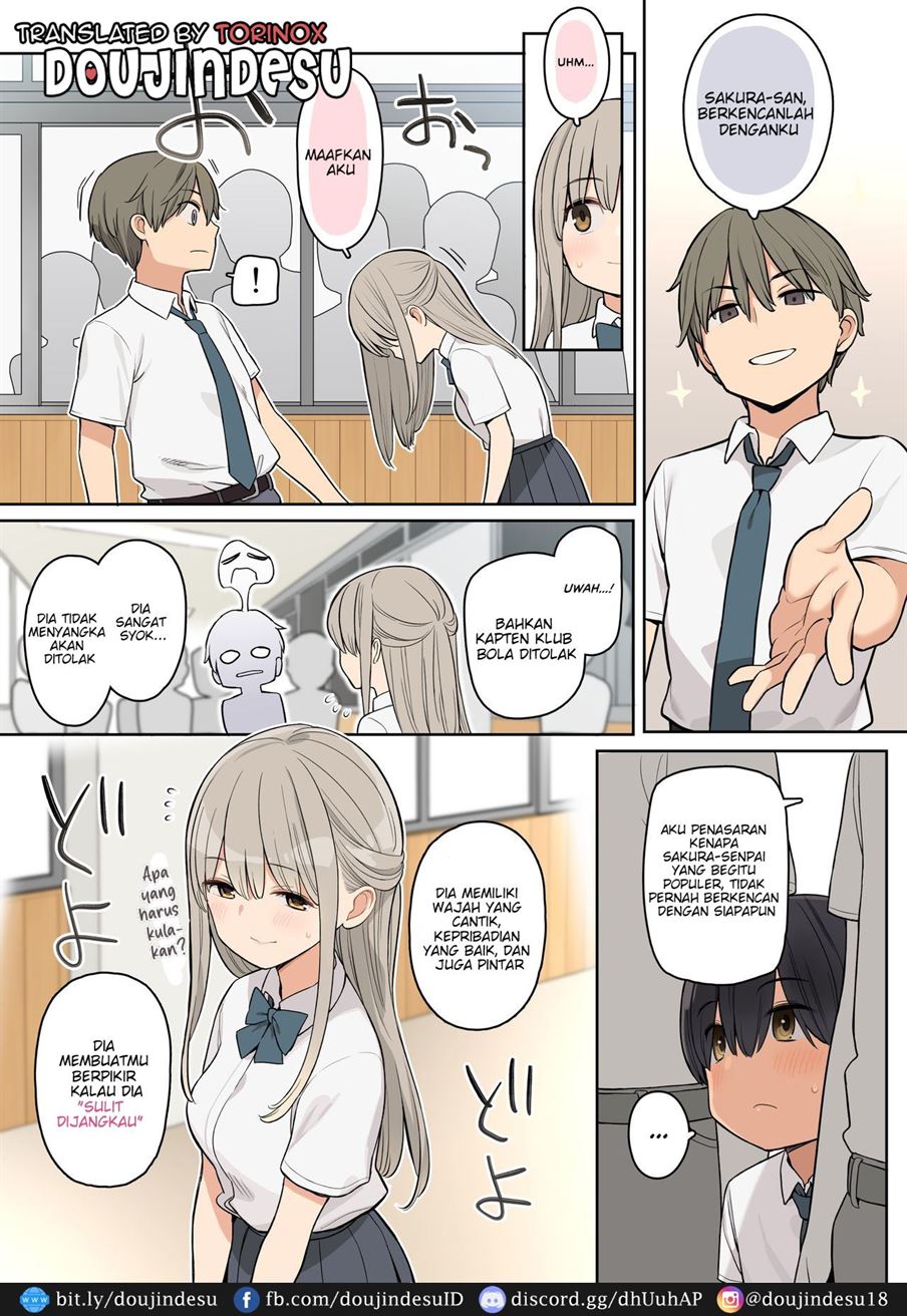Medatanai Sonzai no Boku ga Takane no Hana no Senpai to Ecchi na Kankei ni Nacchatta Hanashi Chapter 1