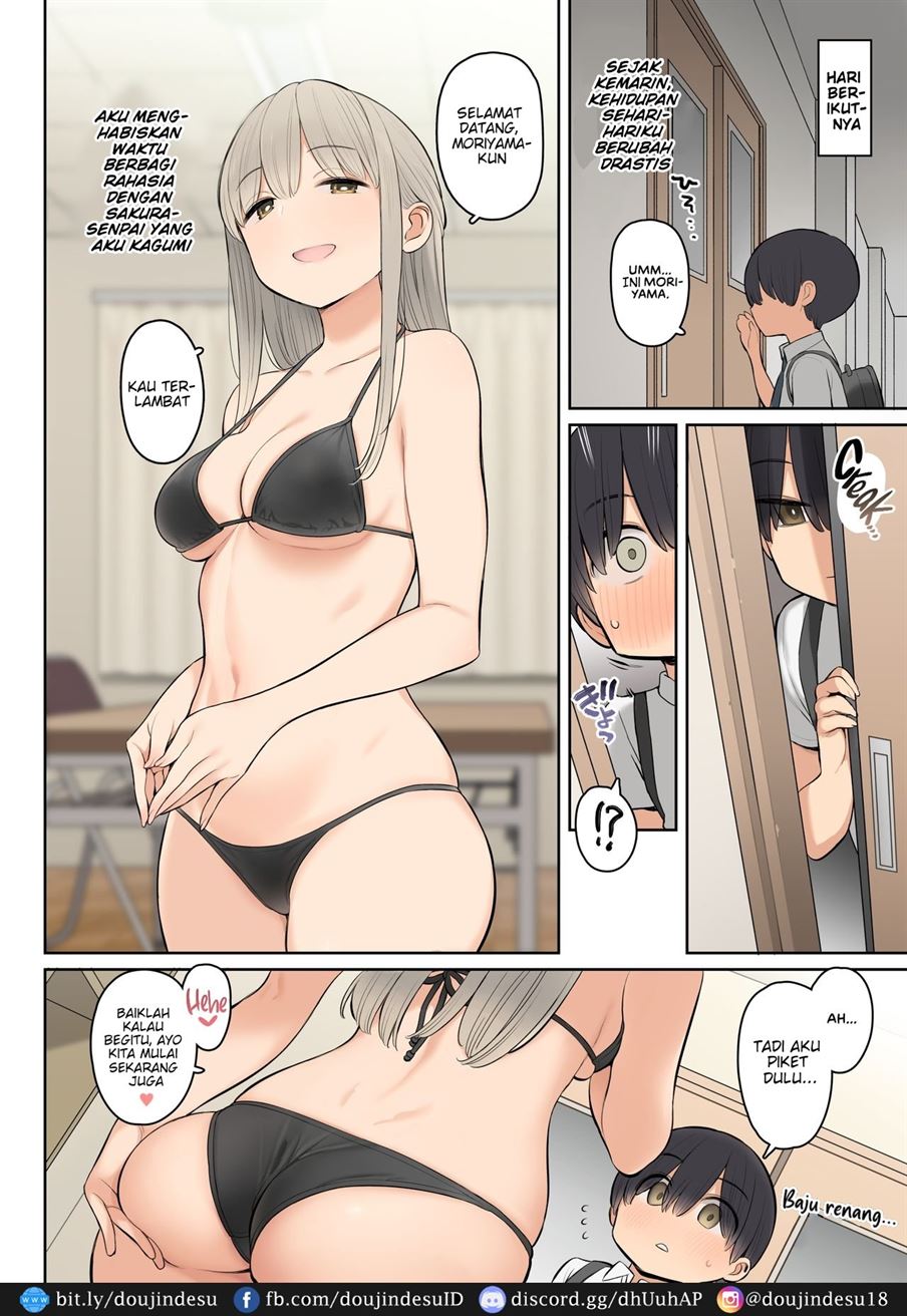 Medatanai Sonzai no Boku ga Takane no Hana no Senpai to Ecchi na Kankei ni Nacchatta Hanashi Chapter 1