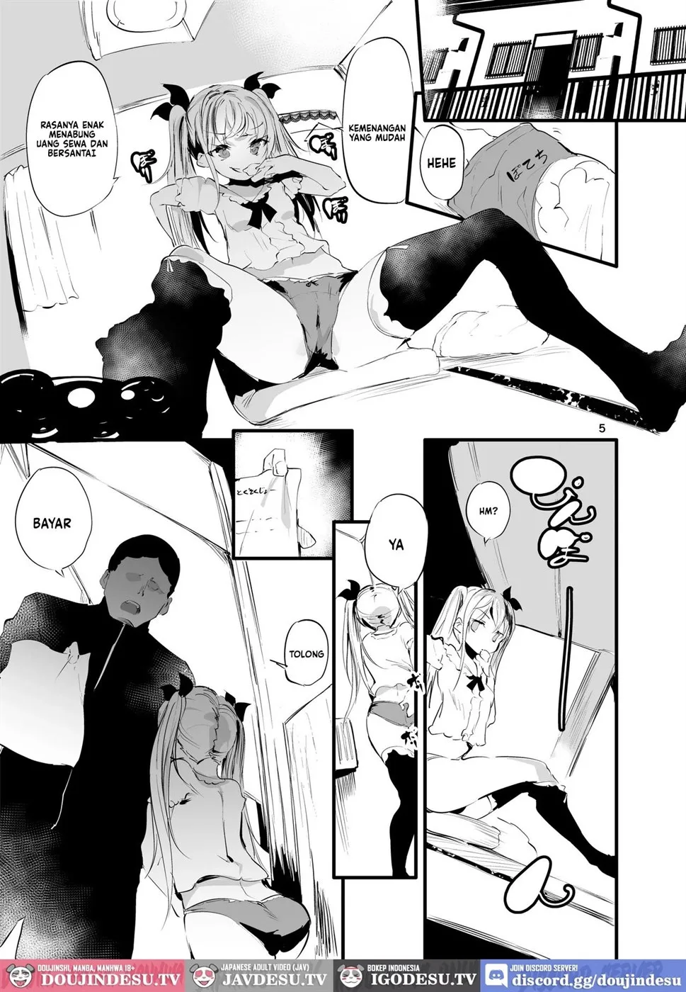 Mesugaki Apart VS Wakarase Kanrinin Chapter 1