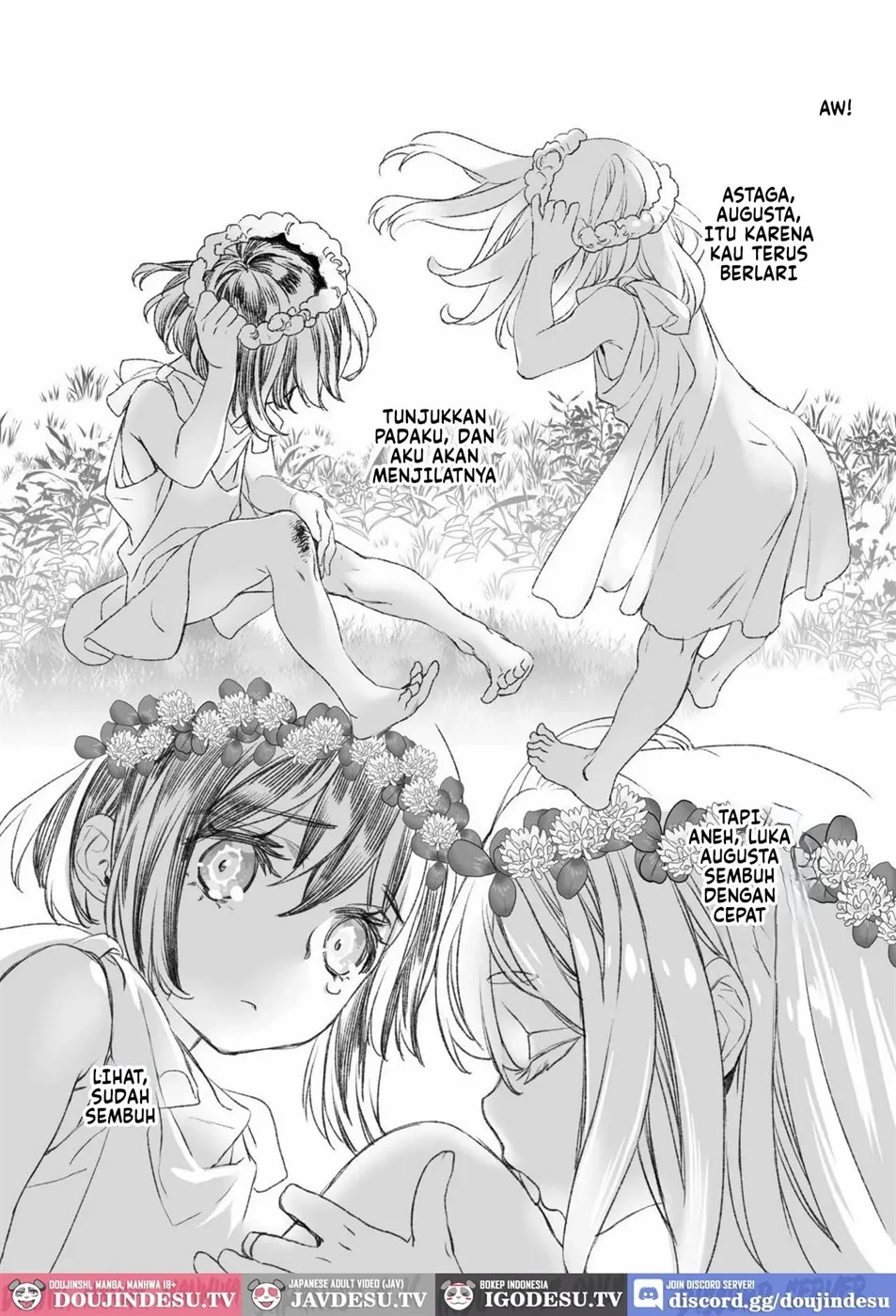 Moloch no Toriko ~Junsui Baiyou Lesbian to Jain no Shinzoku Yoki senu Error de Masaka no Seikon~ Chapter 1