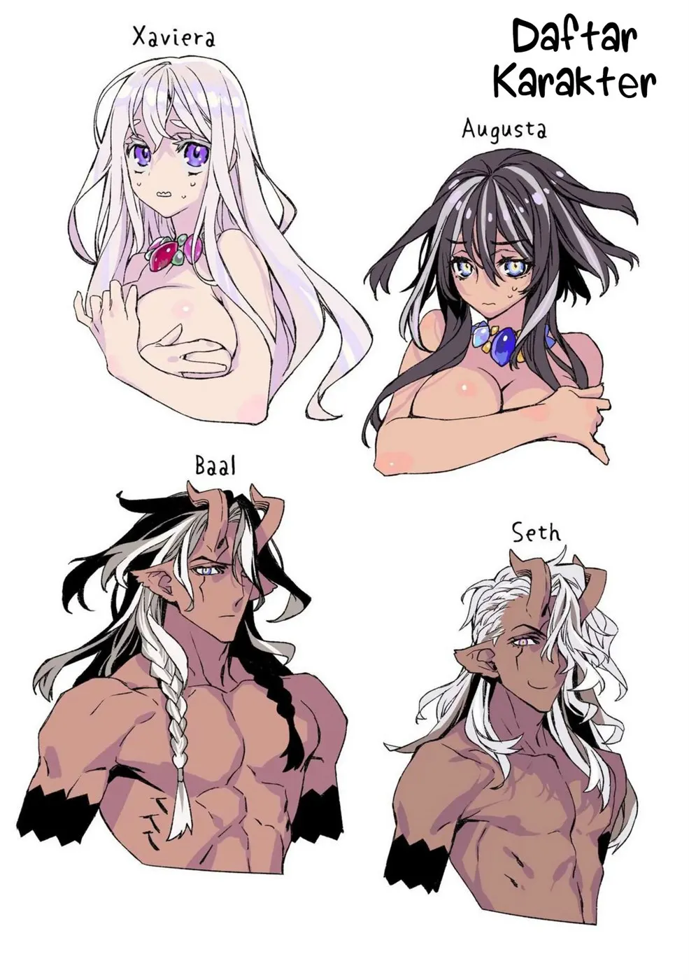 Moloch no Toriko ~Junsui Baiyou Lesbian to Jain no Shinzoku Yoki senu Error de Masaka no Seikon~ Chapter 1
