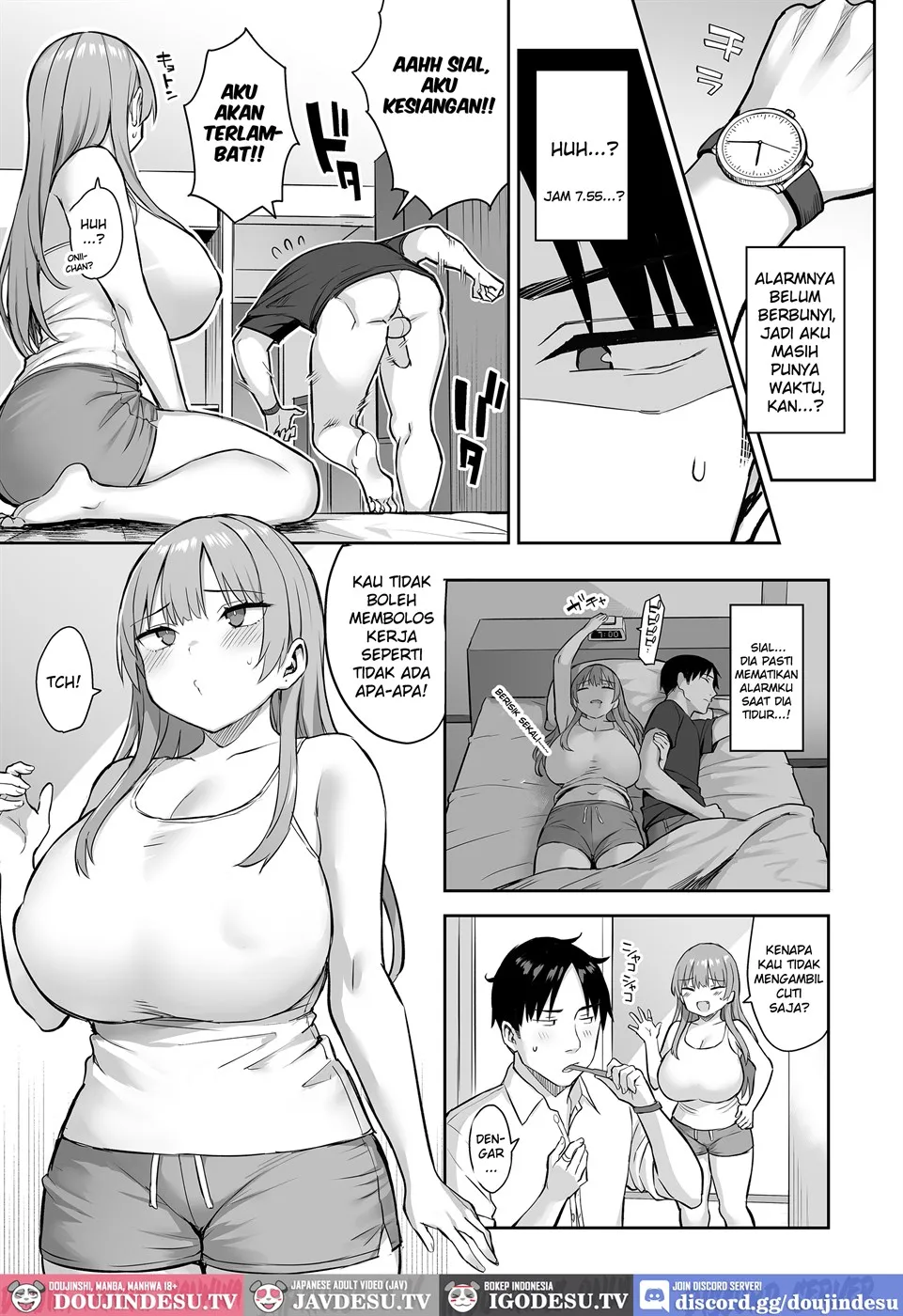 Moto InCha no Kyonyuu Yariman Imouto ga Erosugite, Onii-chan wa Mou…!! Chapter 4