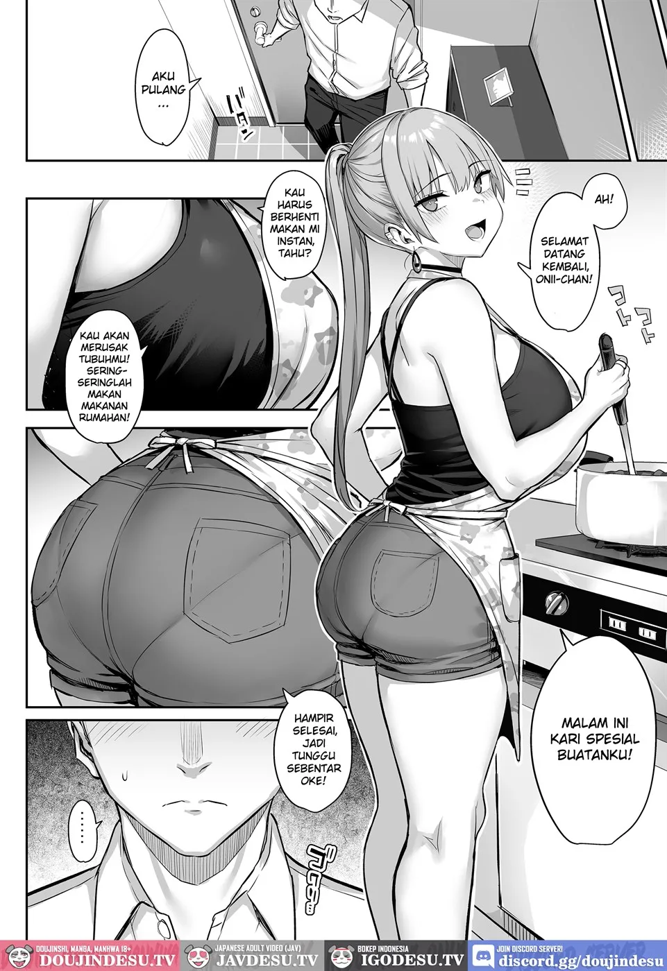 Moto InCha no Kyonyuu Yariman Imouto ga Erosugite, Onii-chan wa Mou…!! Chapter 4