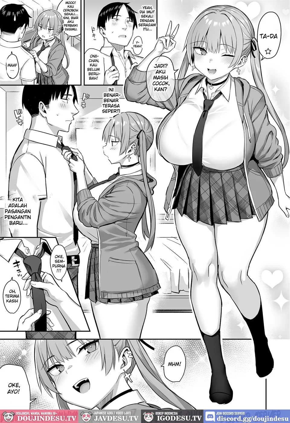 Moto InCha no Kyonyuu Yariman Imouto ga Erosugite, Onii-chan wa Mou…!! Chapter 4