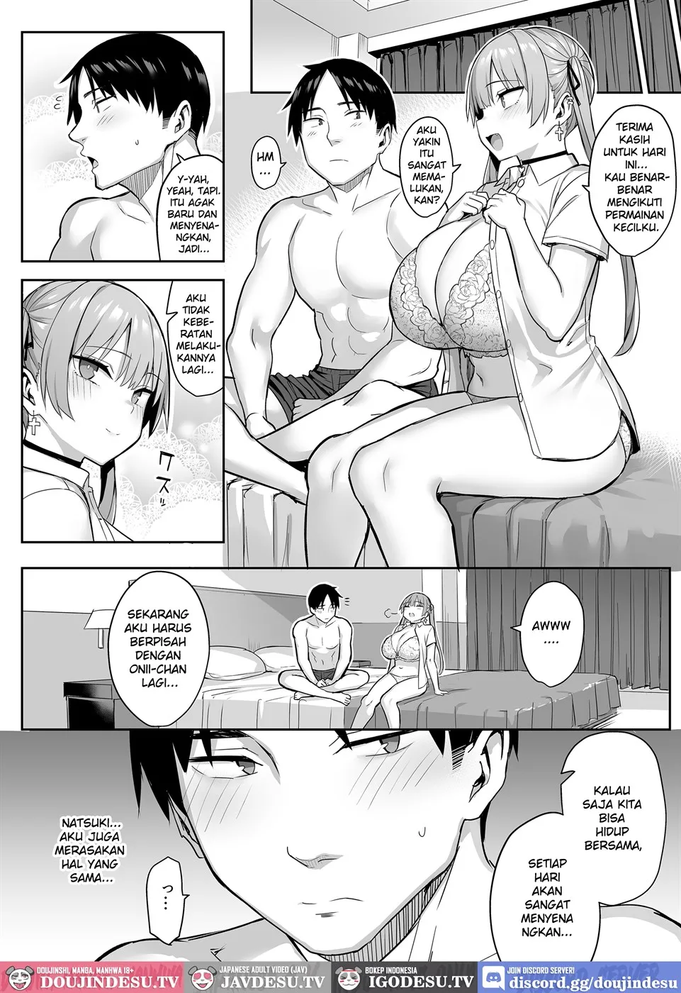 Moto InCha no Kyonyuu Yariman Imouto ga Erosugite, Onii-chan wa Mou…!! Chapter 4