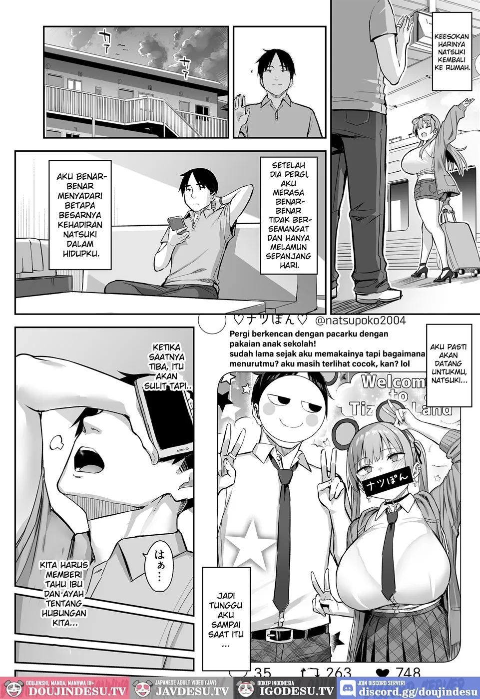 Moto InCha no Kyonyuu Yariman Imouto ga Erosugite, Onii-chan wa Mou…!! Chapter 4