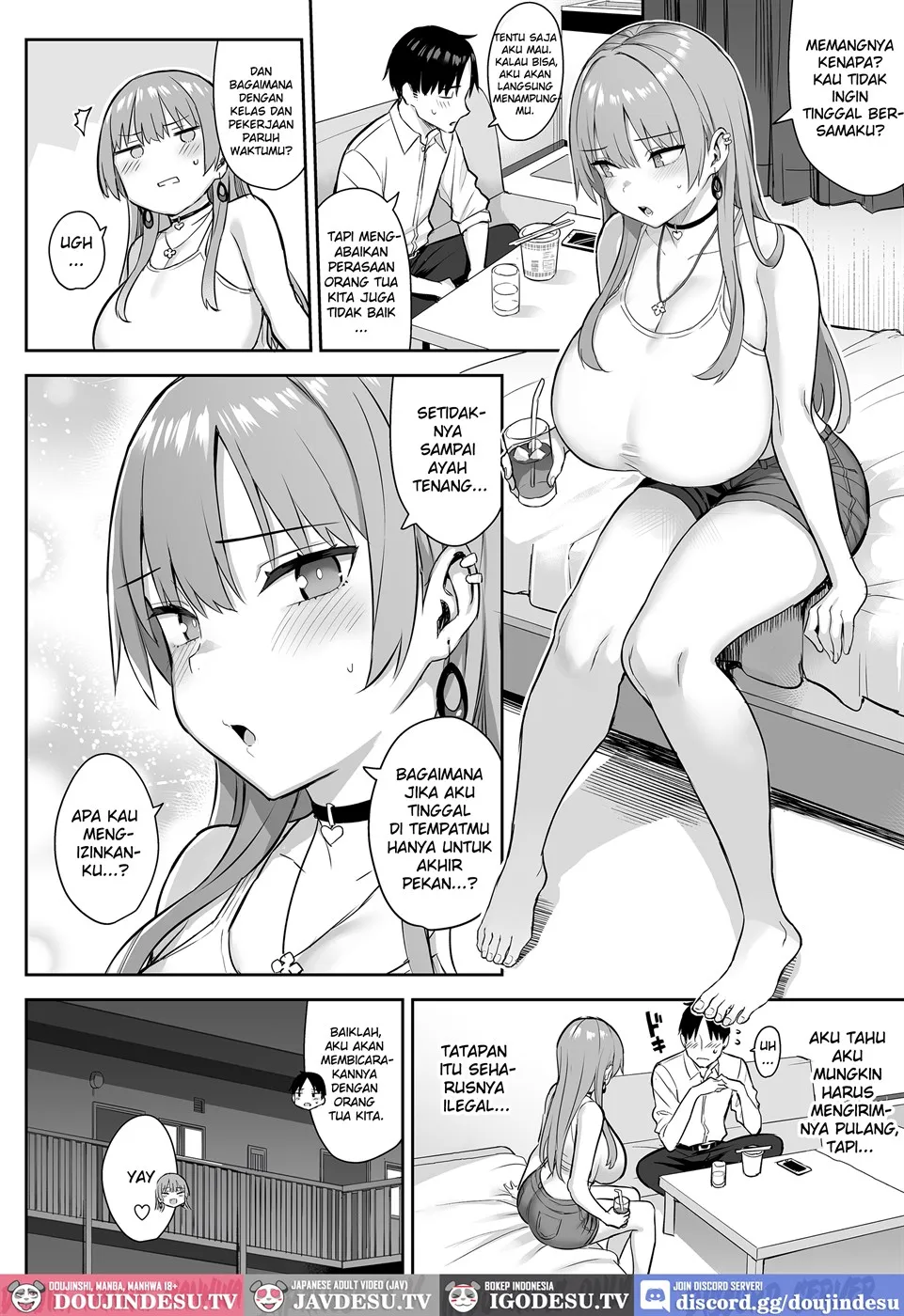 Moto InCha no Kyonyuu Yariman Imouto ga Erosugite, Onii-chan wa Mou…!! Chapter 4
