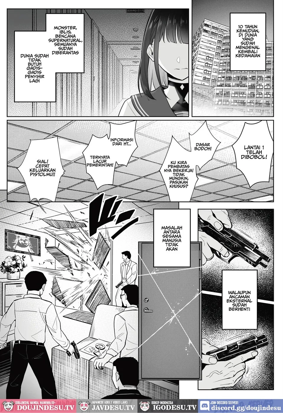 Moto Mahou Shoujo no Shigoto Hanashi Ao Chapter 1