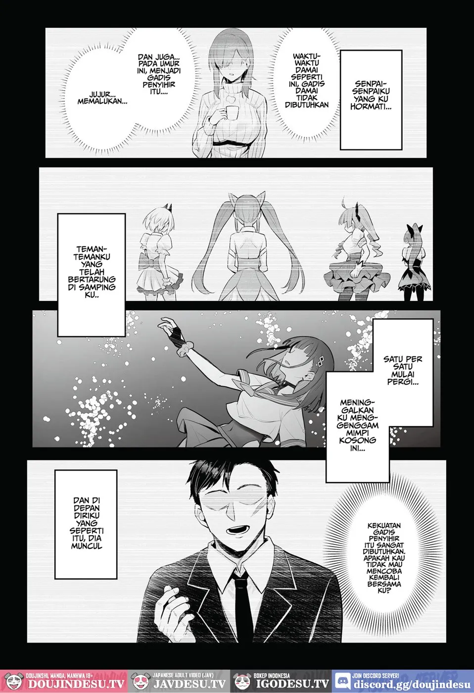 Moto Mahou Shoujo no Shigoto Hanashi Ao Chapter 1
