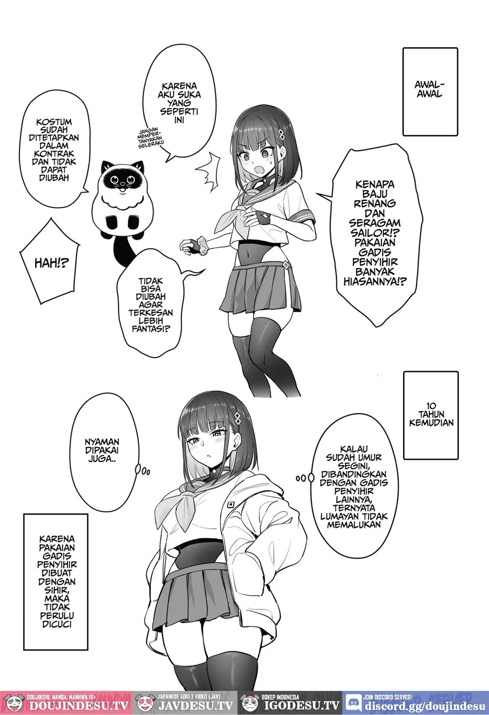 Moto Mahou Shoujo no Shigoto Hanashi Ao Chapter 1