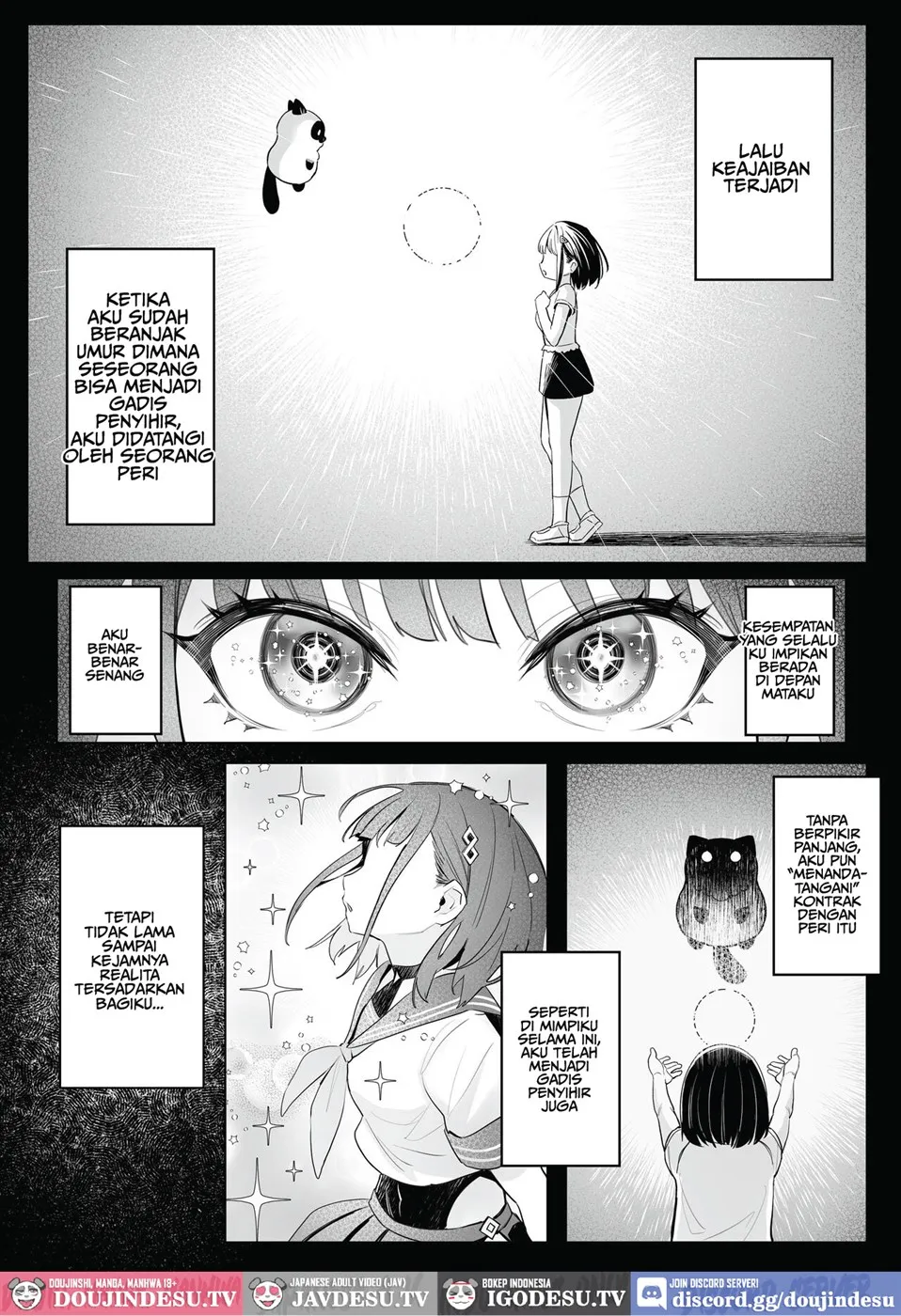 Moto Mahou Shoujo no Shigoto Hanashi Ao Chapter 1