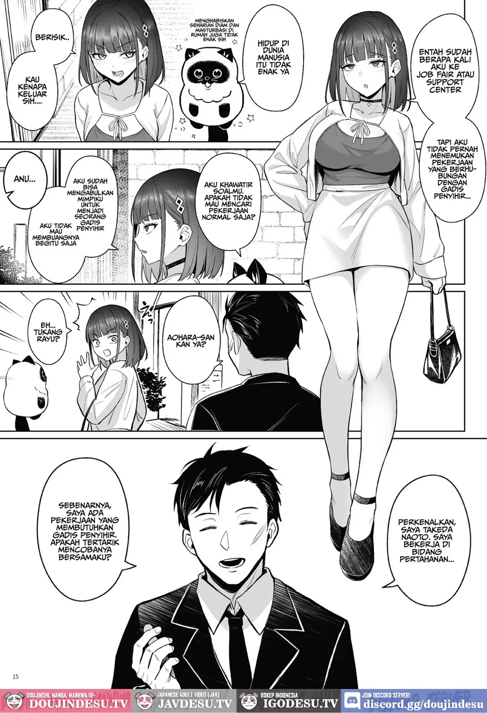 Moto Mahou Shoujo no Shigoto Hanashi Ao Chapter 2