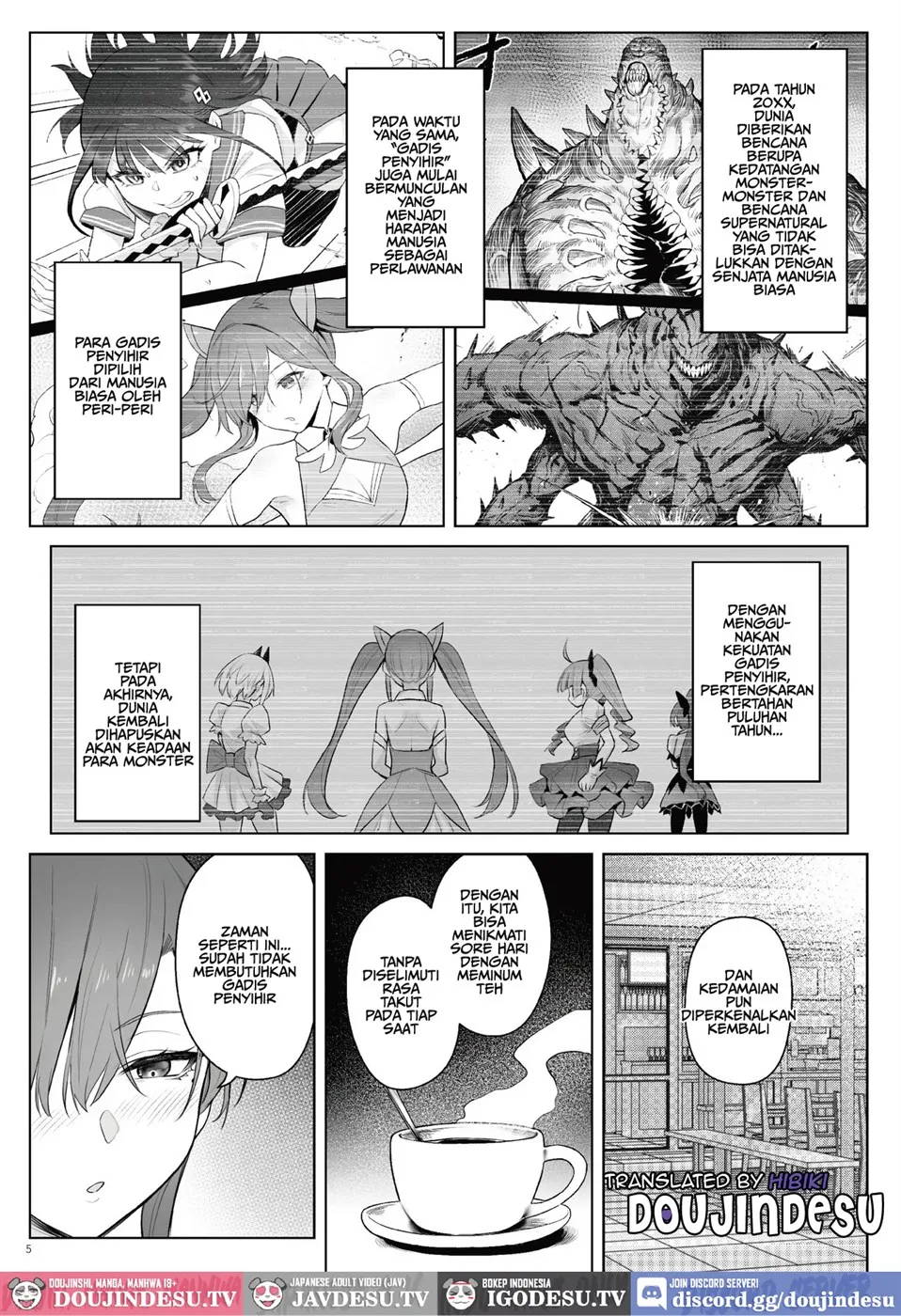 Moto Mahou Shoujo no Shigoto Hanashi Ao Chapter 2