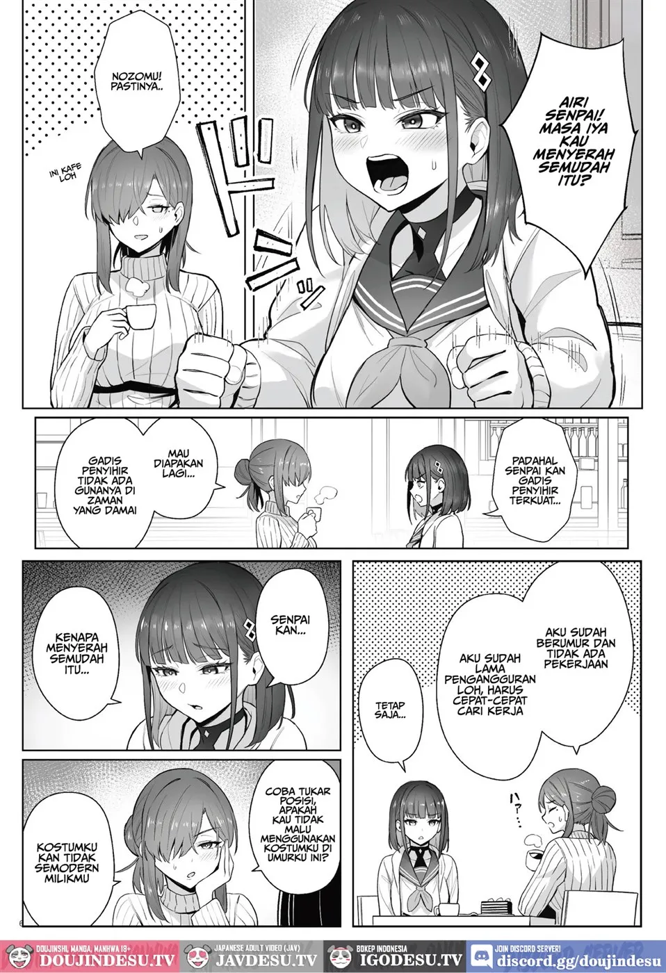 Moto Mahou Shoujo no Shigoto Hanashi Ao Chapter 2