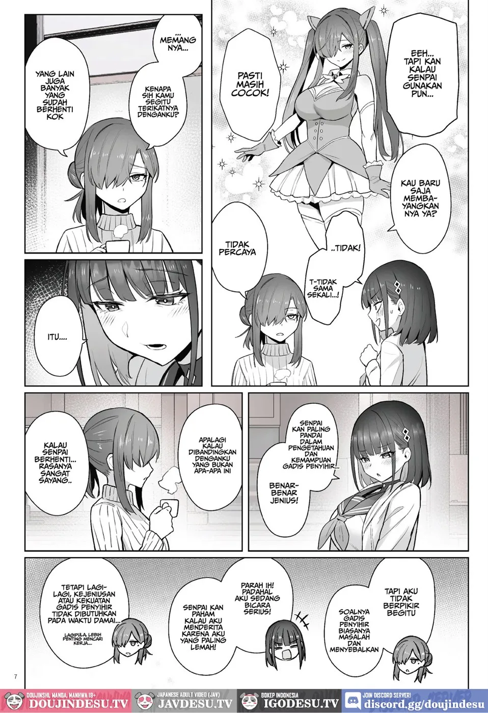 Moto Mahou Shoujo no Shigoto Hanashi Ao Chapter 2