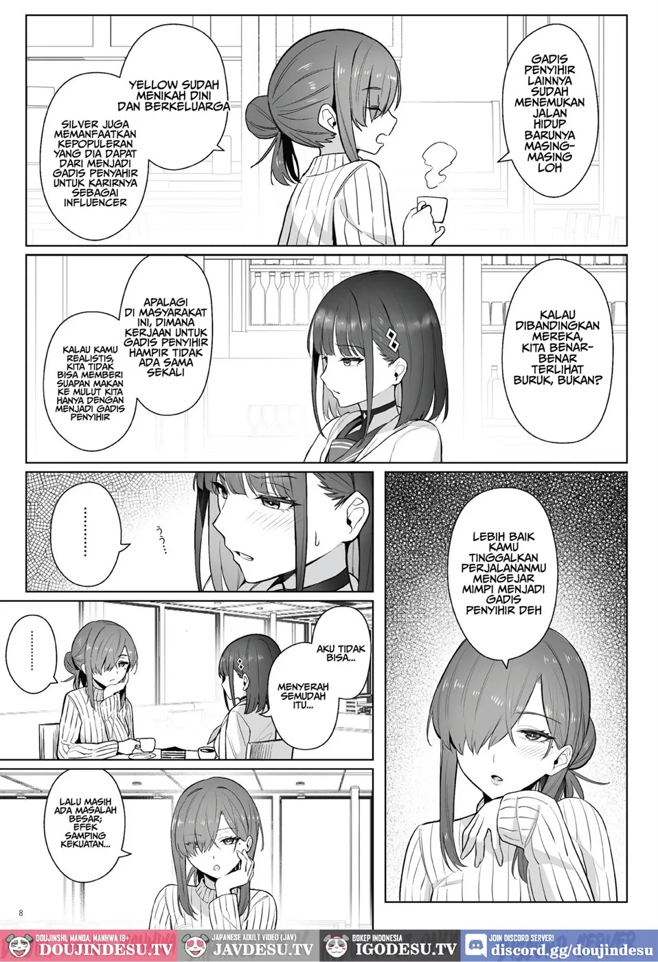 Moto Mahou Shoujo no Shigoto Hanashi Ao Chapter 2