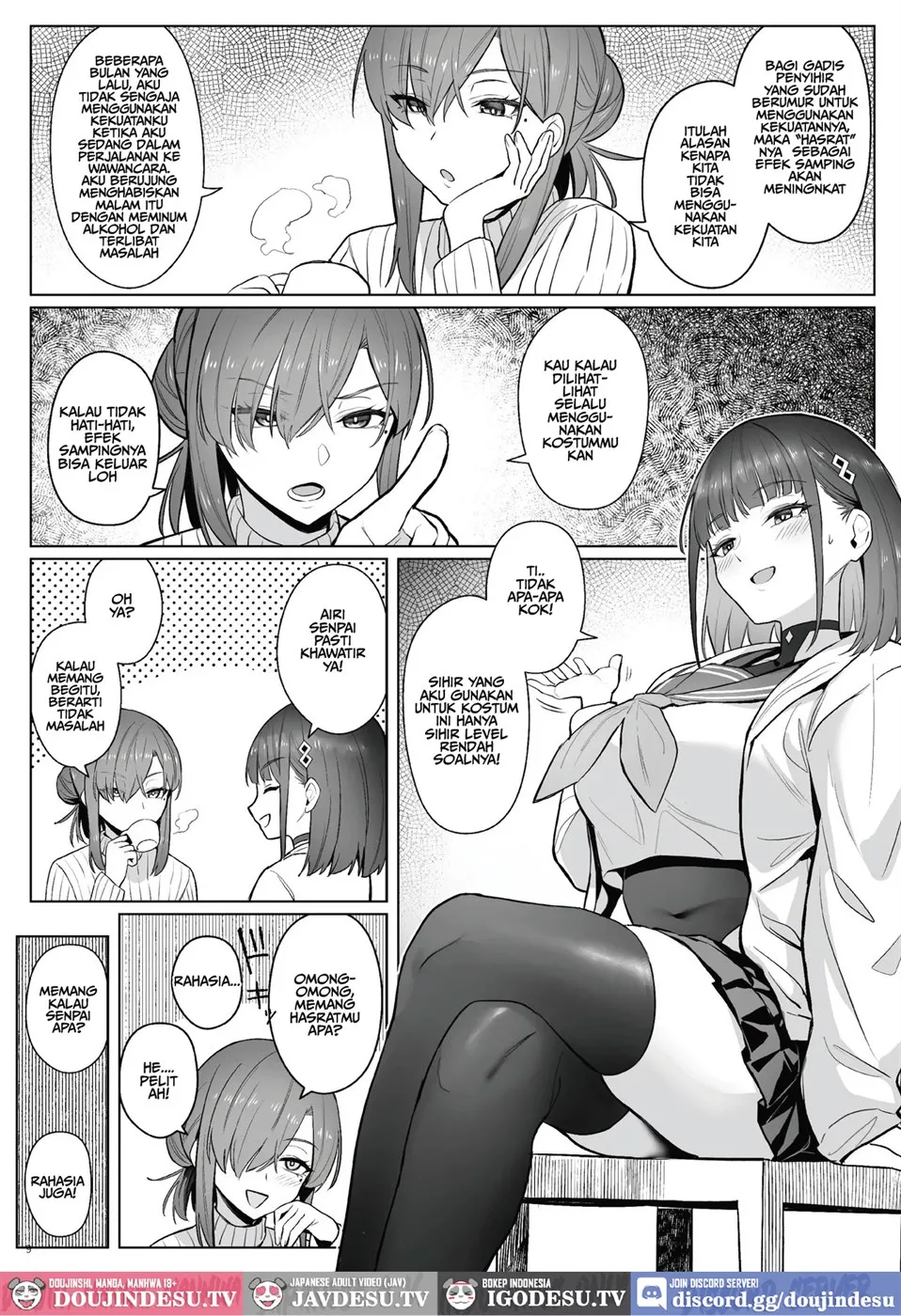 Moto Mahou Shoujo no Shigoto Hanashi Ao Chapter 2