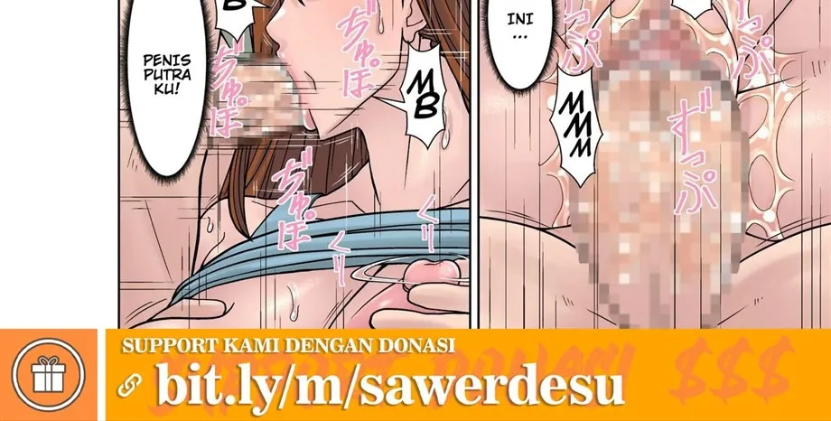 Moto Yan Mama ga Mizukara no Karada de Musuko Futari ni Hodokosu Seikyouiku! Chapter 1