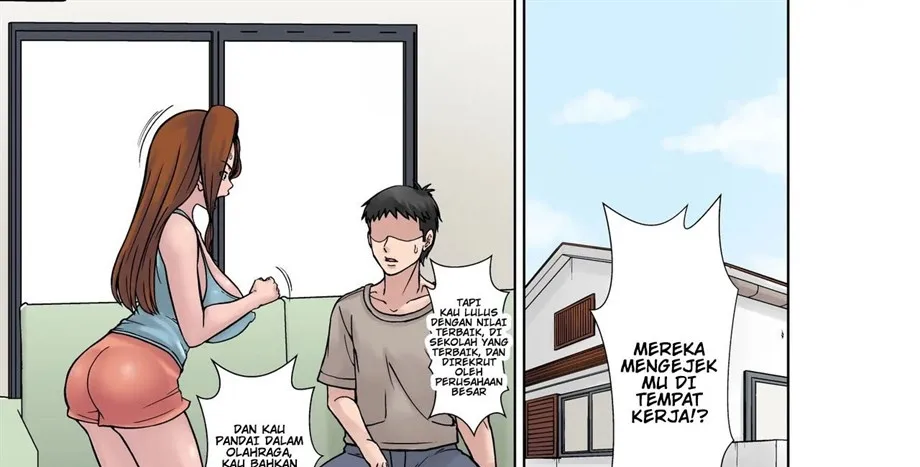 Moto Yan Mama ga Mizukara no Karada de Musuko Futari ni Hodokosu Seikyouiku! Chapter 1