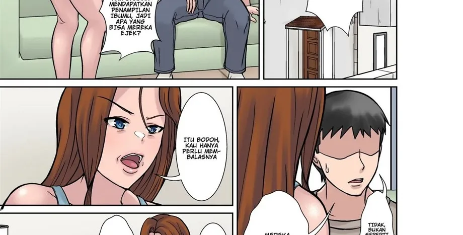 Moto Yan Mama ga Mizukara no Karada de Musuko Futari ni Hodokosu Seikyouiku! Chapter 1