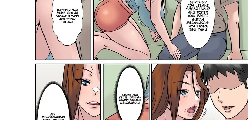 Moto Yan Mama ga Mizukara no Karada de Musuko Futari ni Hodokosu Seikyouiku! Chapter 1