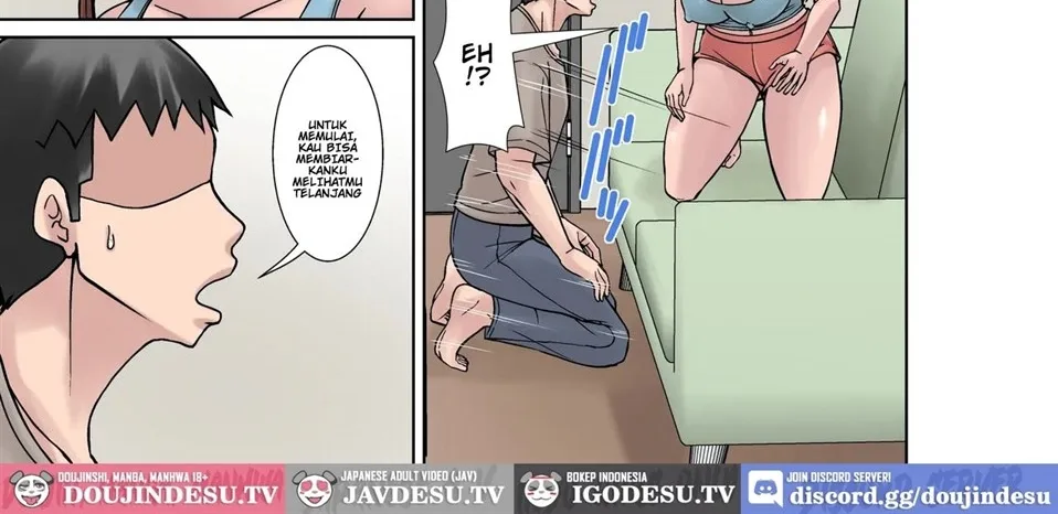 Moto Yan Mama ga Mizukara no Karada de Musuko Futari ni Hodokosu Seikyouiku! Chapter 1
