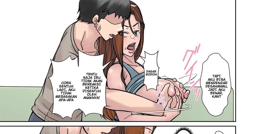 Moto Yan Mama ga Mizukara no Karada de Musuko Futari ni Hodokosu Seikyouiku! Chapter 1
